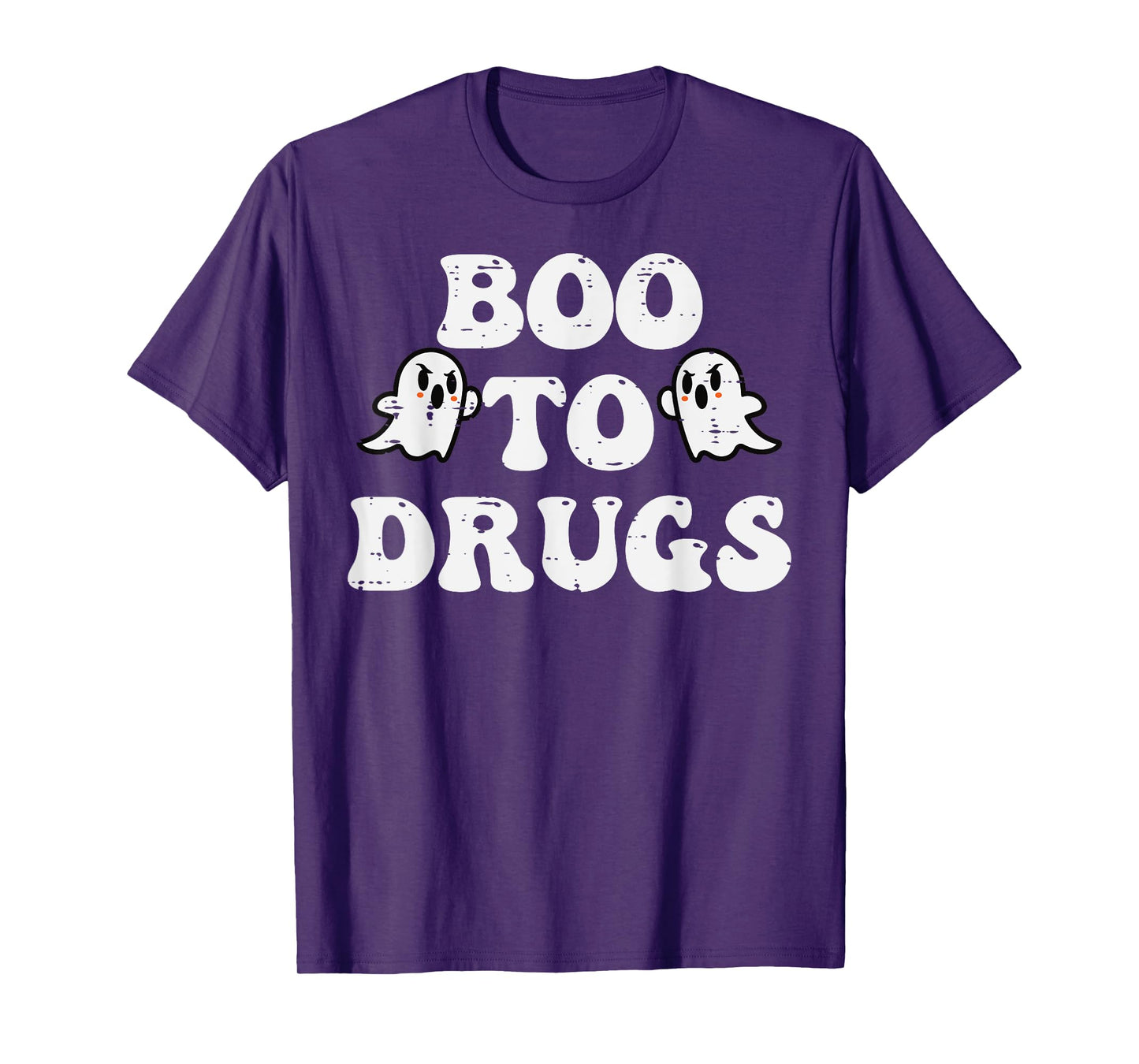Red Ribbon Week Boo to Ghost Halloween Men Women Kids T-Shirt