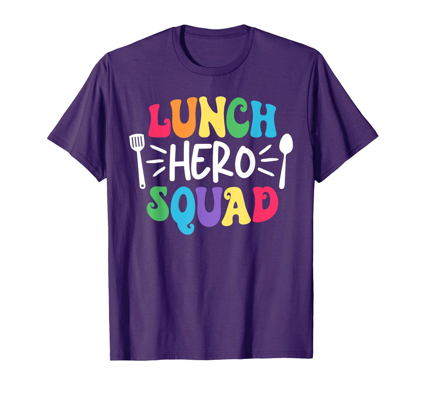 Lunch Hero Squad Funny Lady Cafeteria Squad Workers T-Shirt