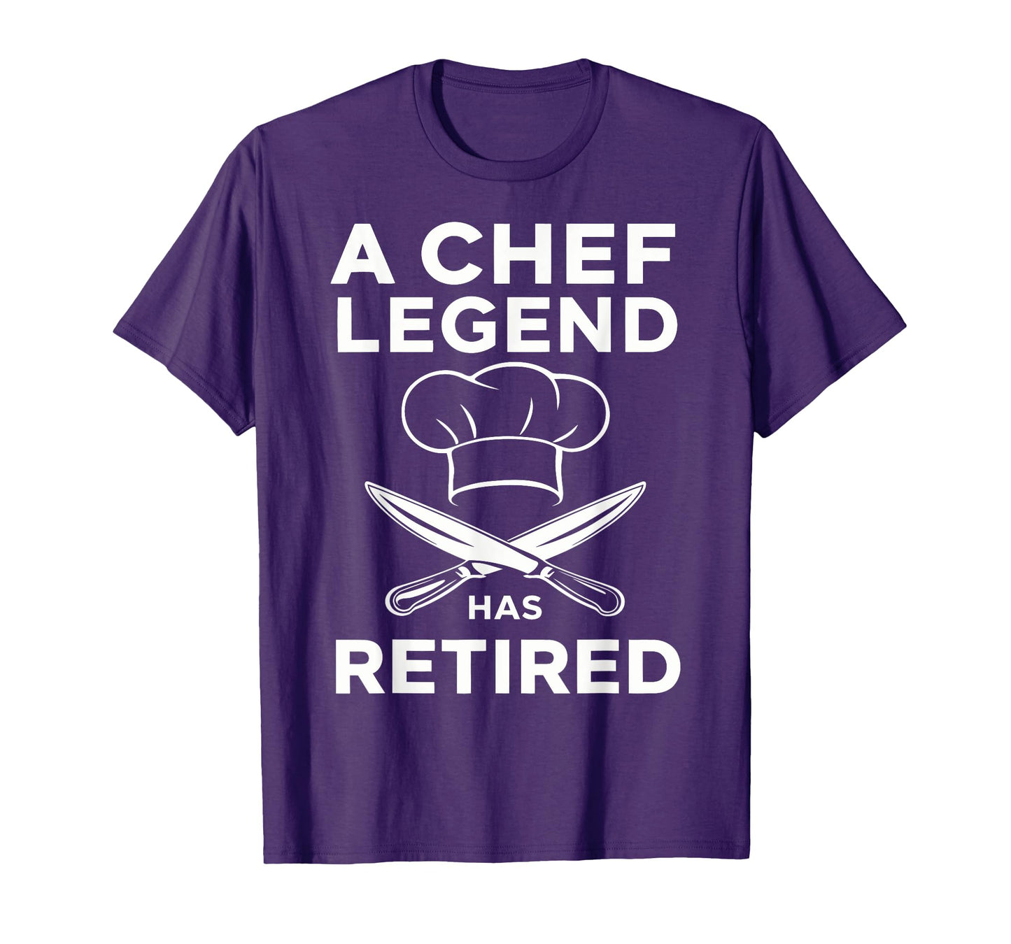 A Chef Legend Has Retired Funny Chef Retirement Kitchen T-Shirt