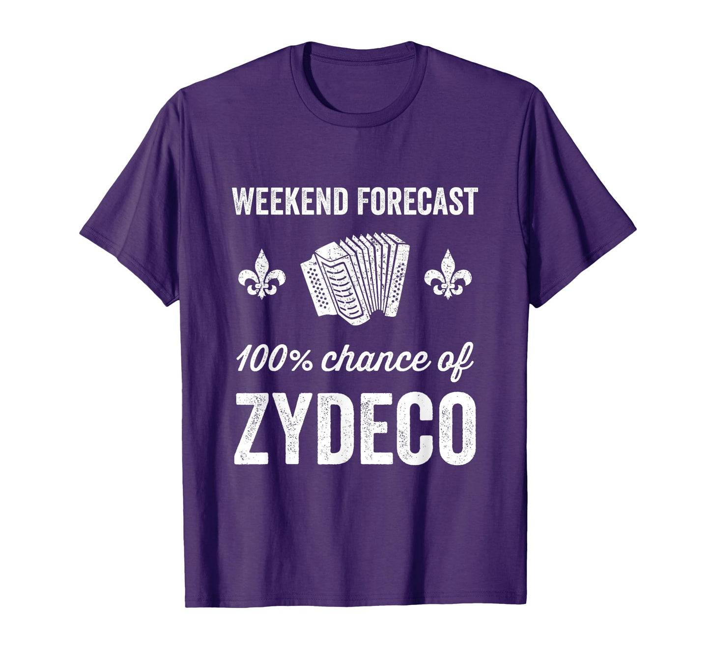Weekend Forecast Zydeco T-Shirt