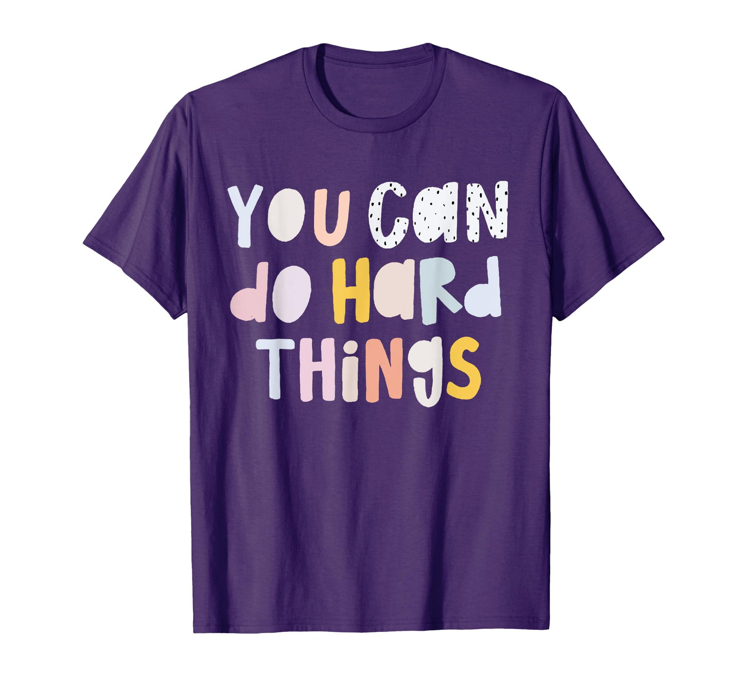 Women You Can Do Hard Things Special Education Teacher Life T-Shirt