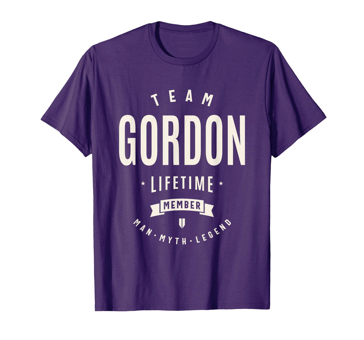 Team Gordon Lifetime Member Funny Name Gordon T-Shirt