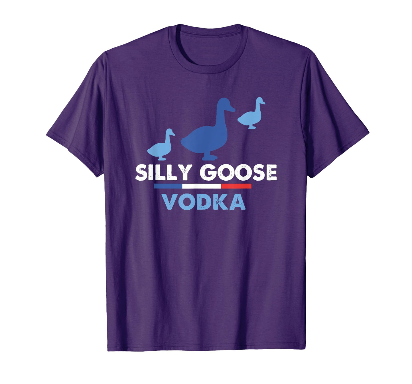 Silly Goose Vodka Funny Animal Alcohol Lover T-Shirt