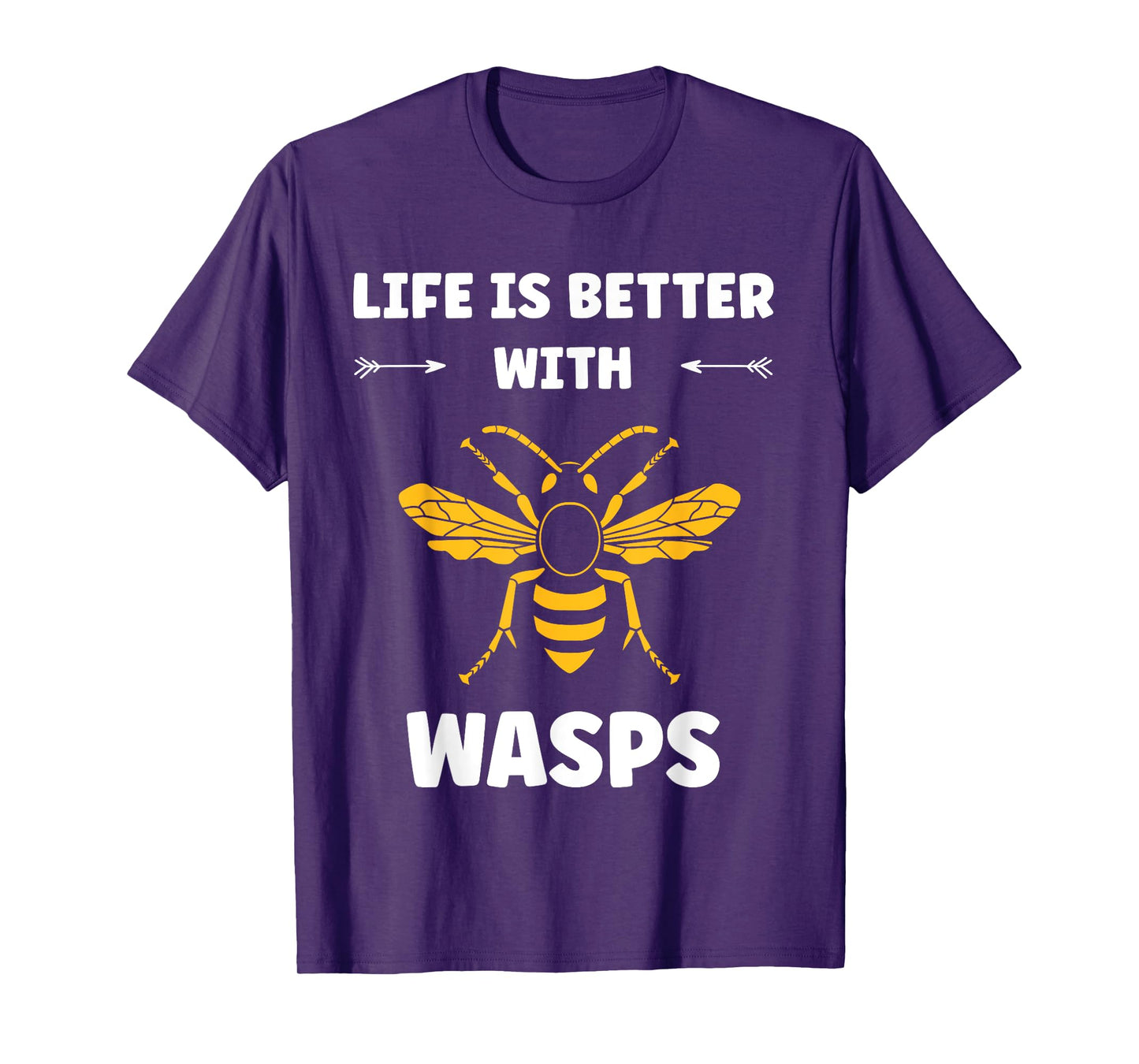Cute Little wasp Simple Funny life is better with wasps T-Shirt