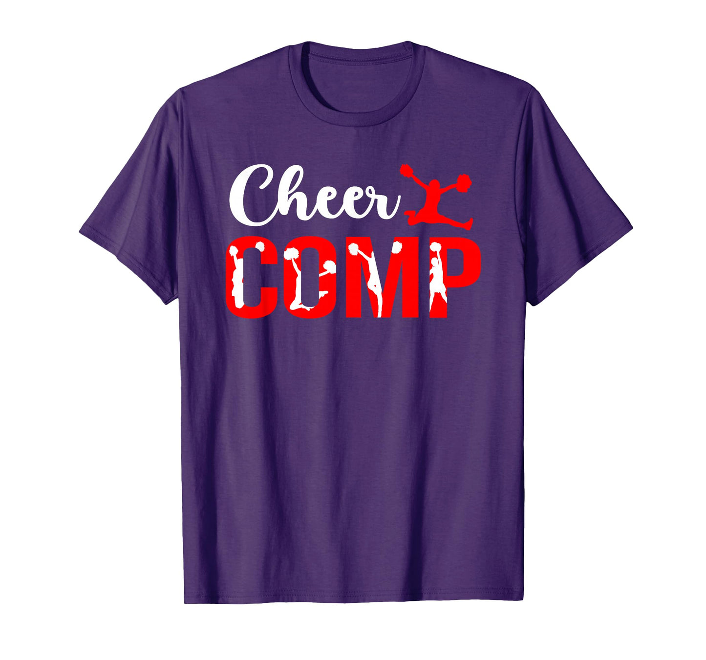 Cheer Comp Day Cheerleader Competition Day Cheerleading T-Shirt