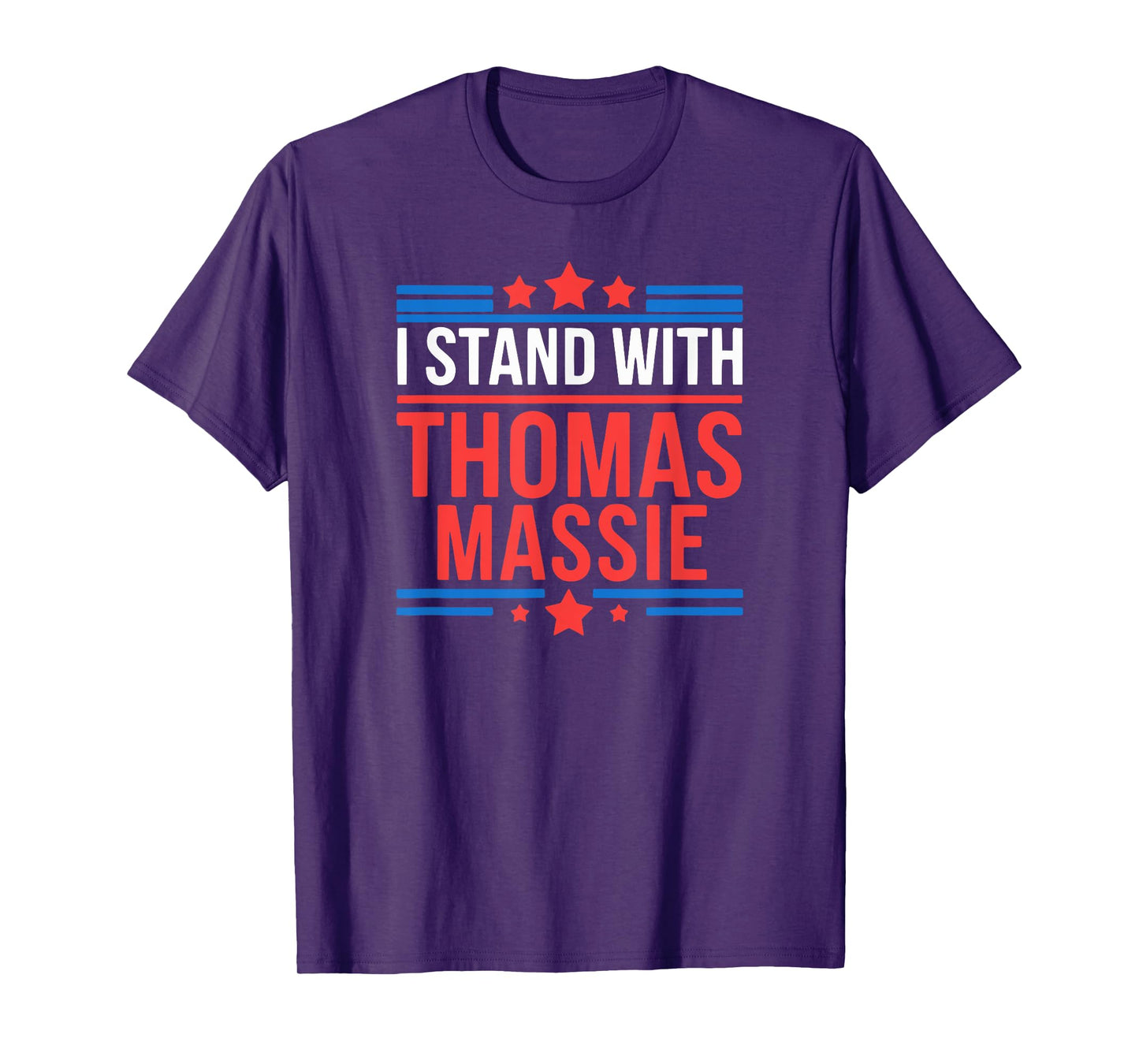 I Stand With Thomas Massie T-Shirt