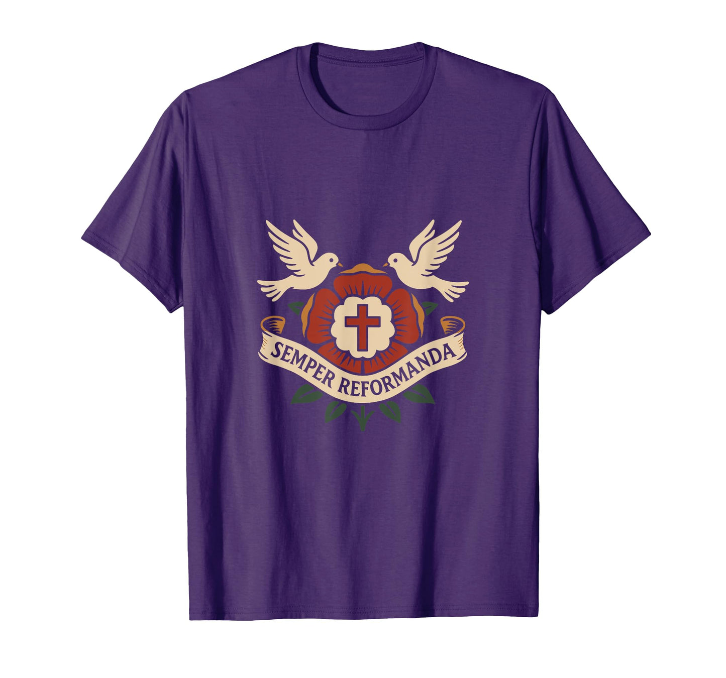 Semper REFORMANDA - Christian Reformed Theology - Vintage T-Shirt