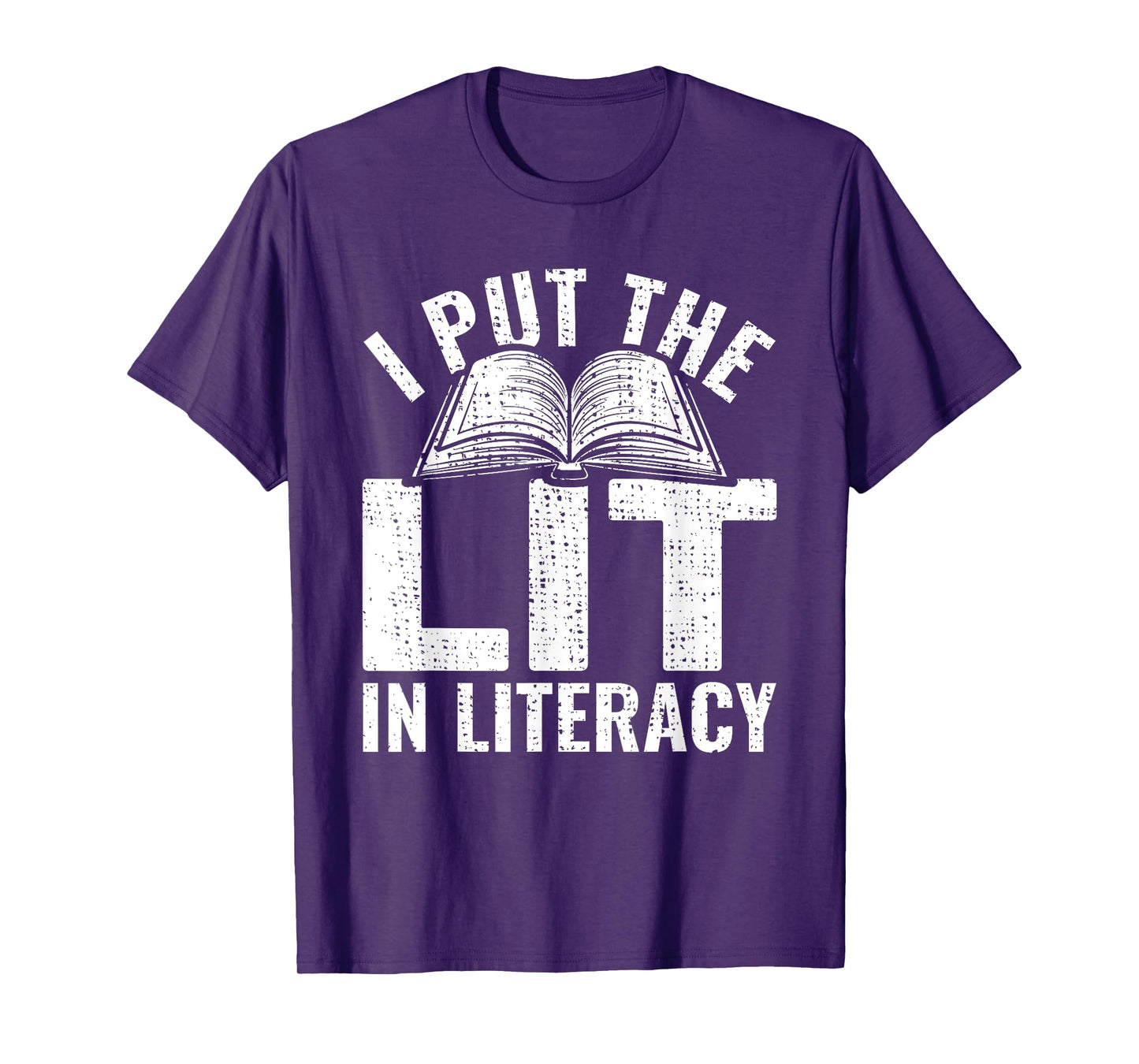 I Put The Lit In Literacy Reading Teacher Literacy Teacher T-Shirt