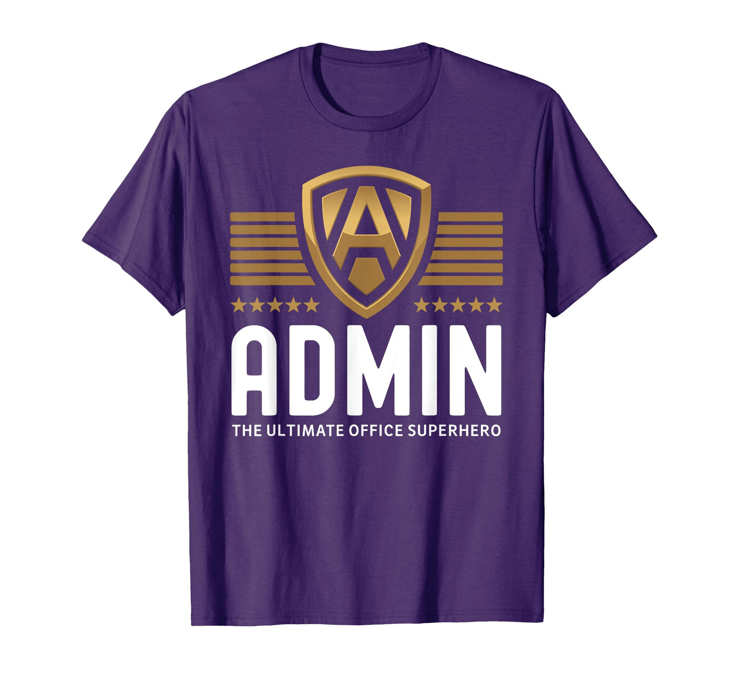 Admins Life Office Superhero Computer Administrator Admin T-Shirt