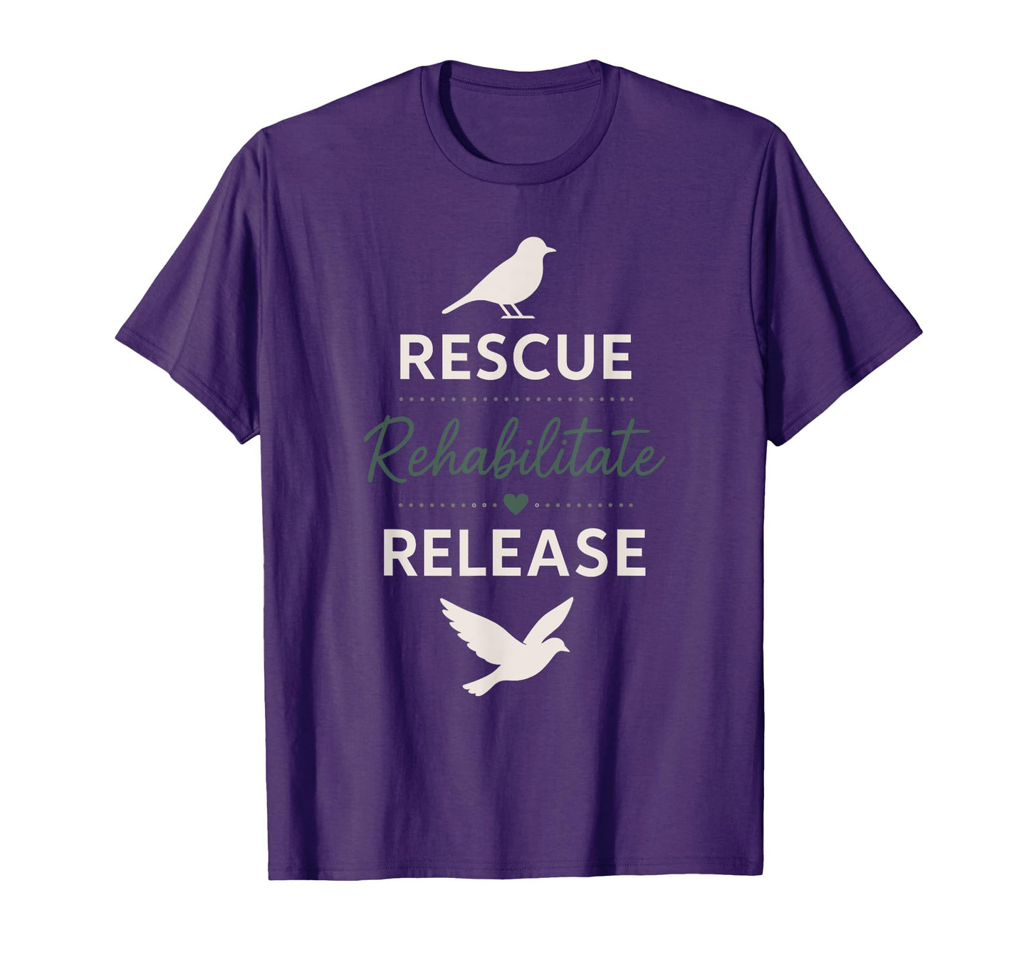 Bird Rehab Avian Rescue Wildlife Hospital Sanctuary Gift T-Shirt