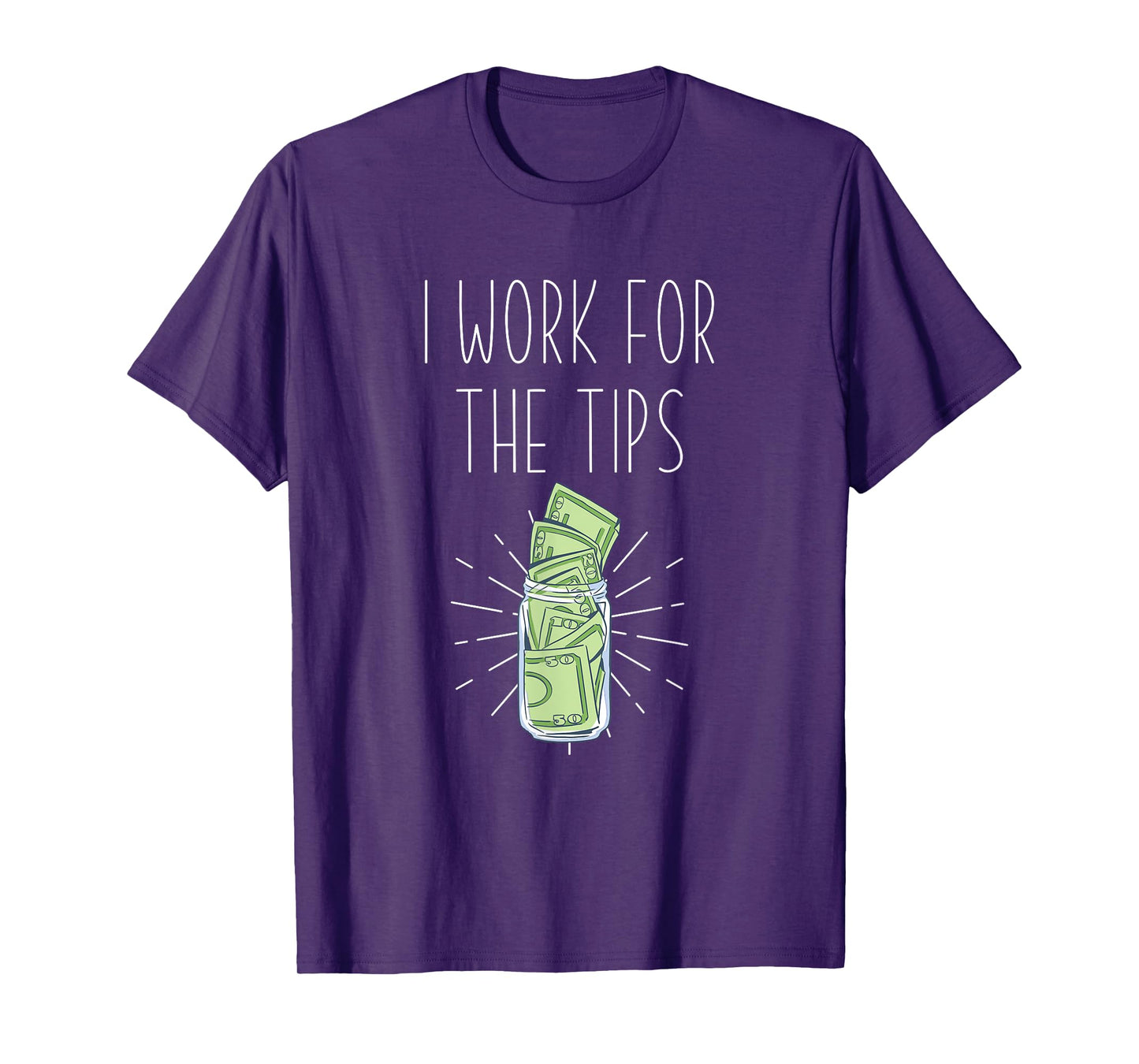 I work for tips - Mixologist Barkeeper & Bartender T-Shirt