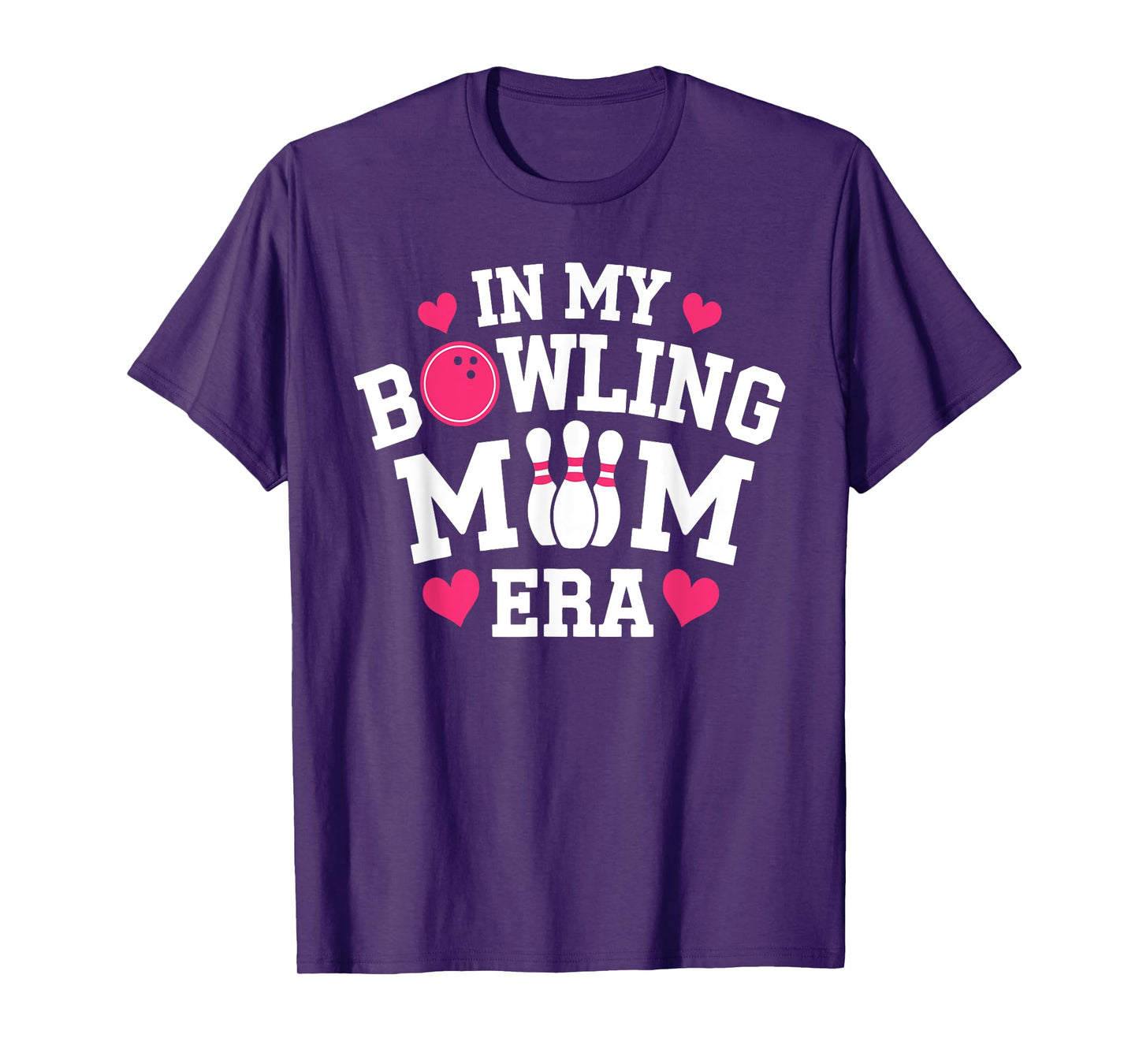 In My Bowling Mom Era Funny Bowling for Moms T-Shirt