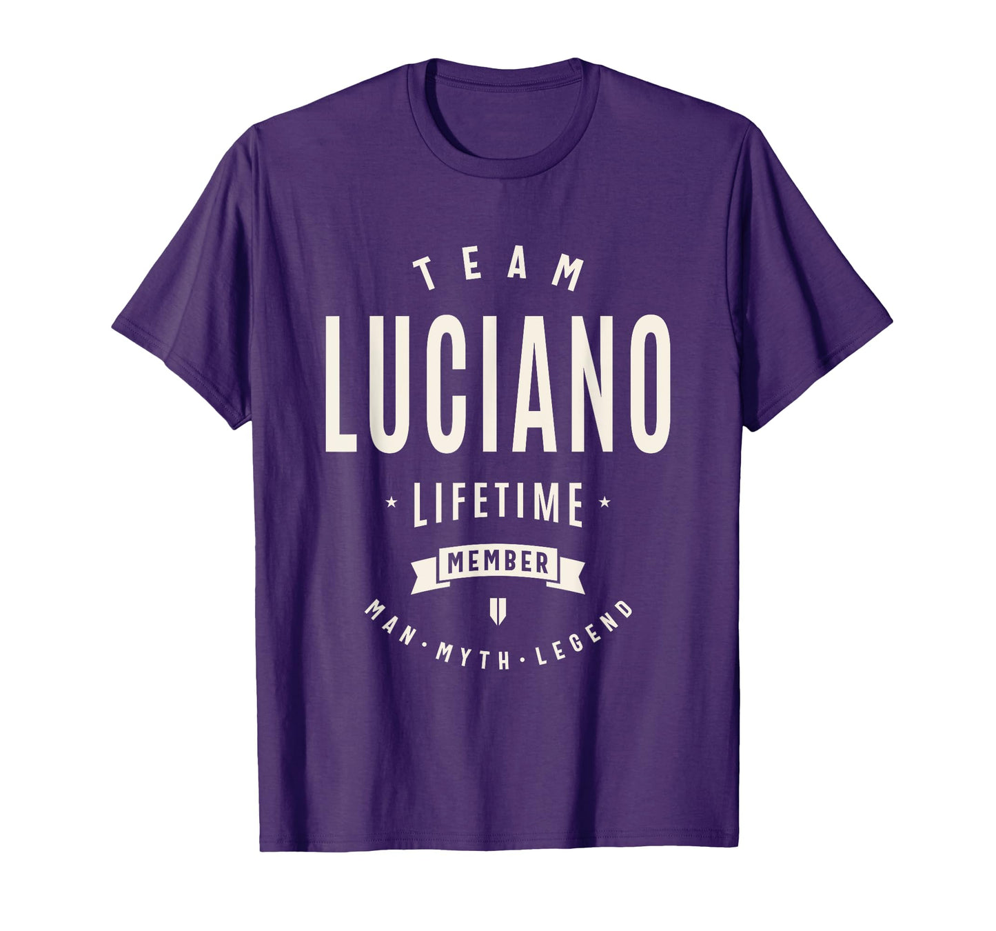 Team Luciano Lifetime Member Funny Name Luciano T-Shirt