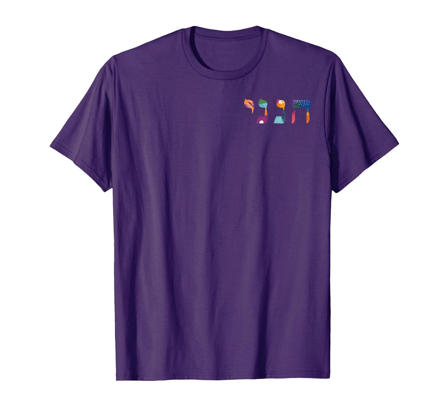 Hineni - Here I Am - Baruch Hashem in Hebrew T-Shirt