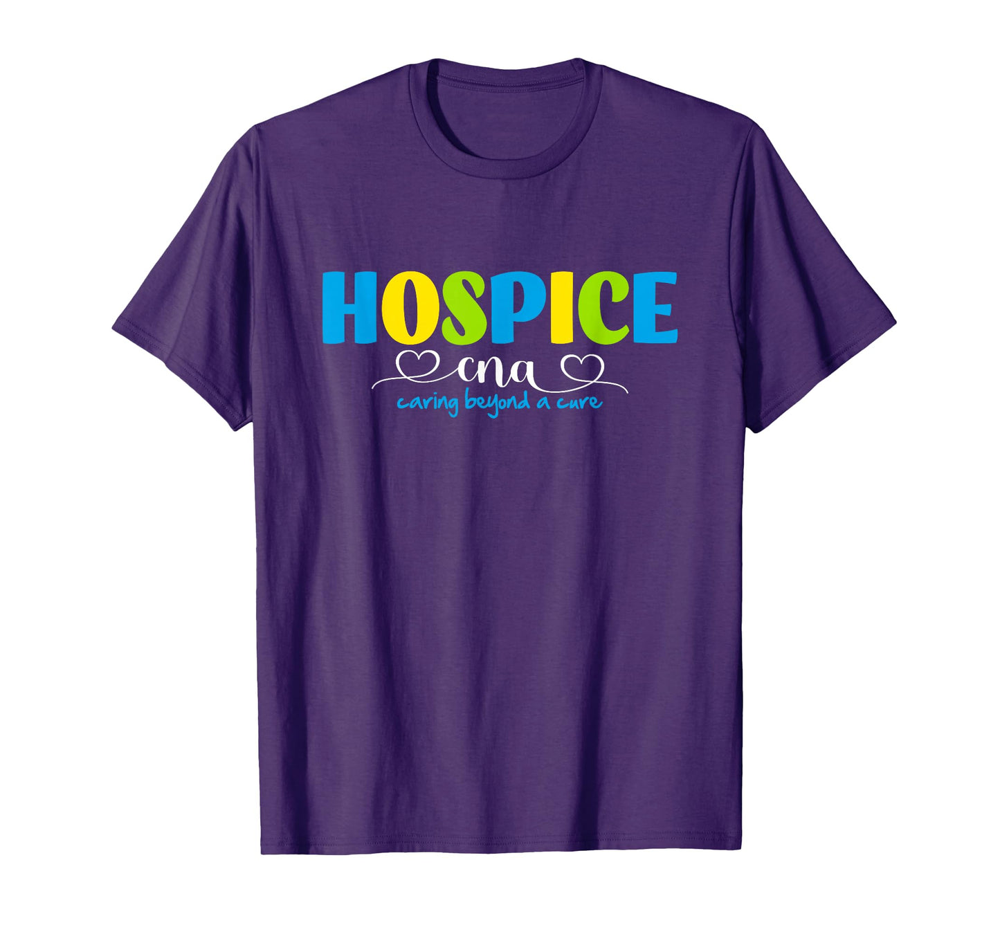Hospice CNA, Certified Nursing Assistant, End of Life T-Shirt, Small, Black