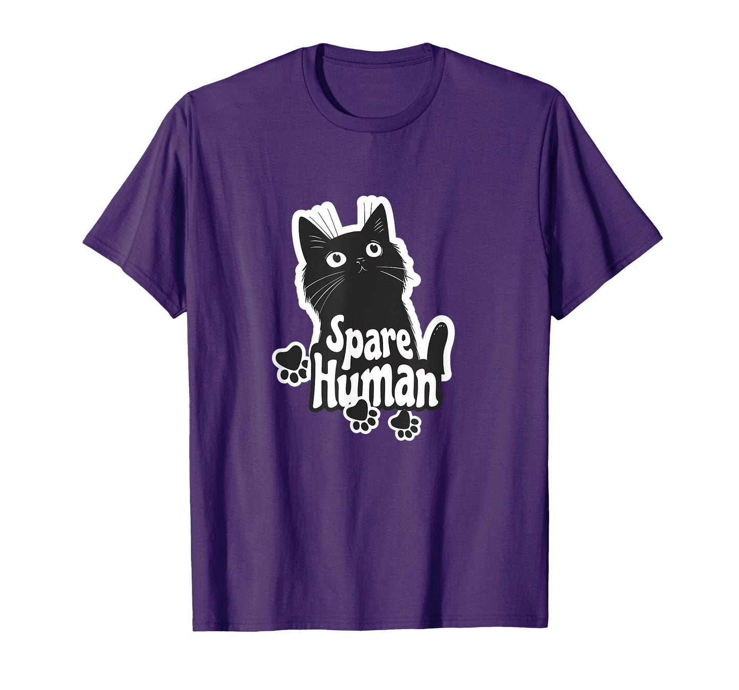 Funny Cats Spare Human, Cat Owners, Couples Move in Day Cat T-Shirt