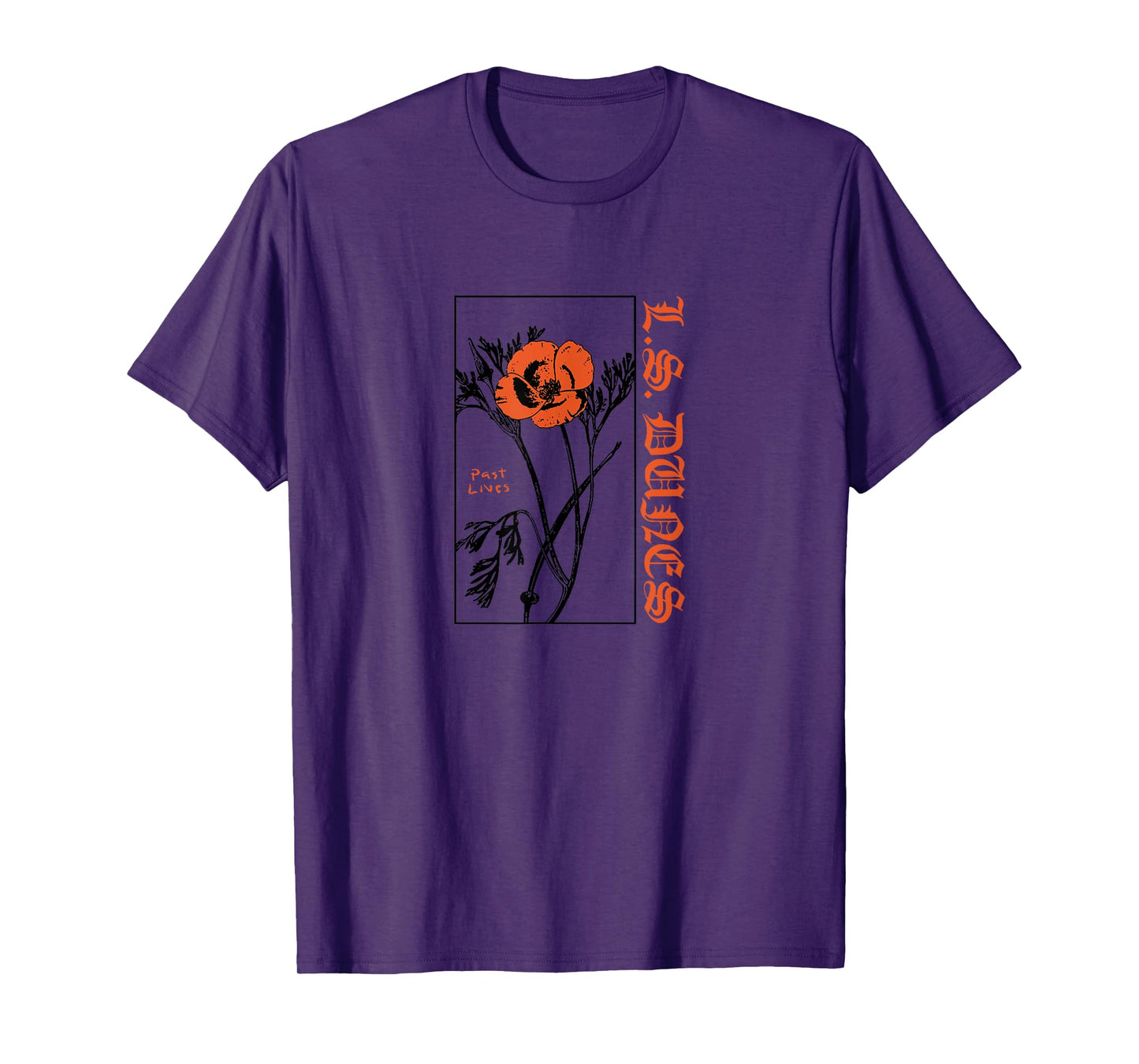 L.S. Dunes - Past Lives T-Shirt, Small, Black
