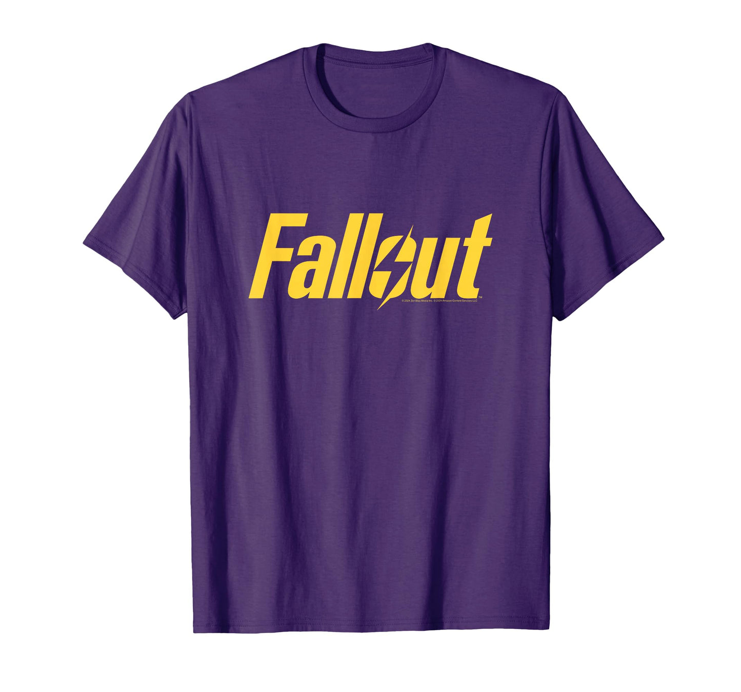 Fallout TV Series Yellow Lightning Logo T-Shirt