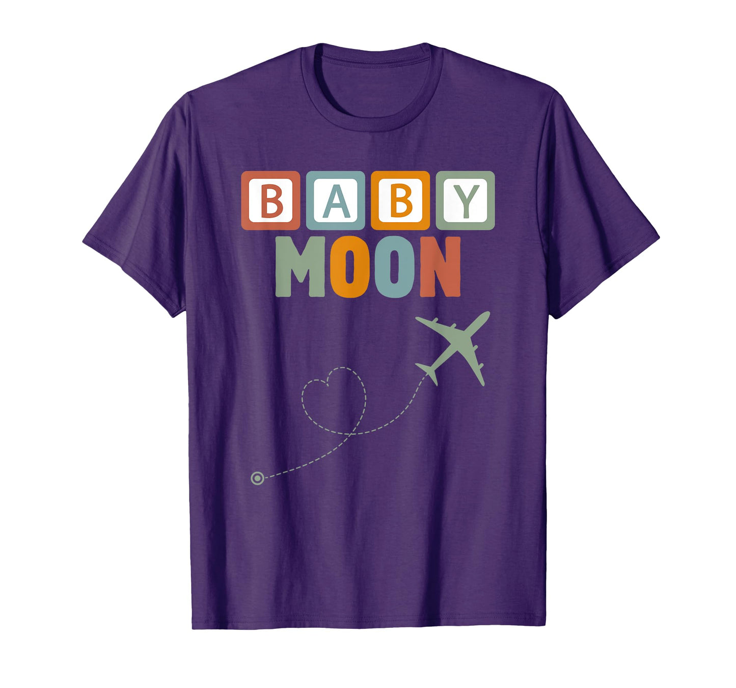 Cute Fun Babymoon Expectant Parents Trip Pregnancy Newborn T-Shirt