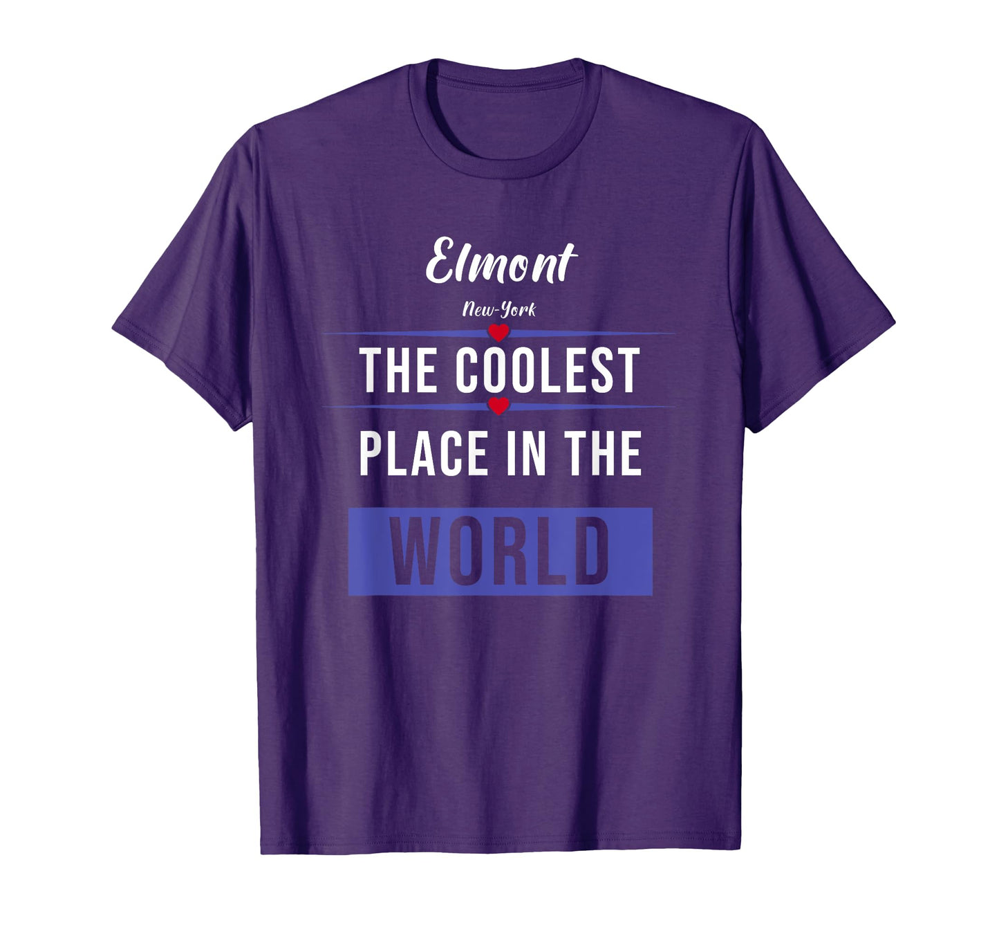 Elmont New-York the coolest place in the World T-Shirt