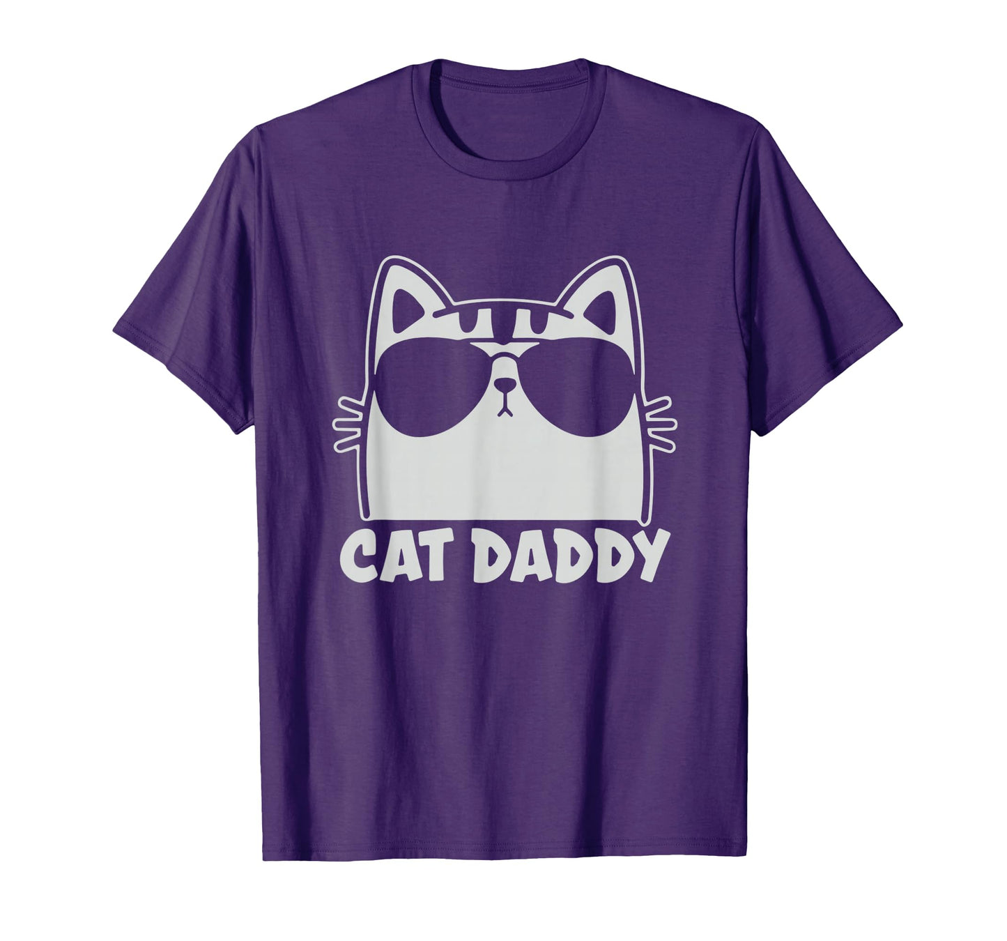 Cool Cat Daddy Sunglasses Funny Cat Lover Gift Father's Day T-Shirt