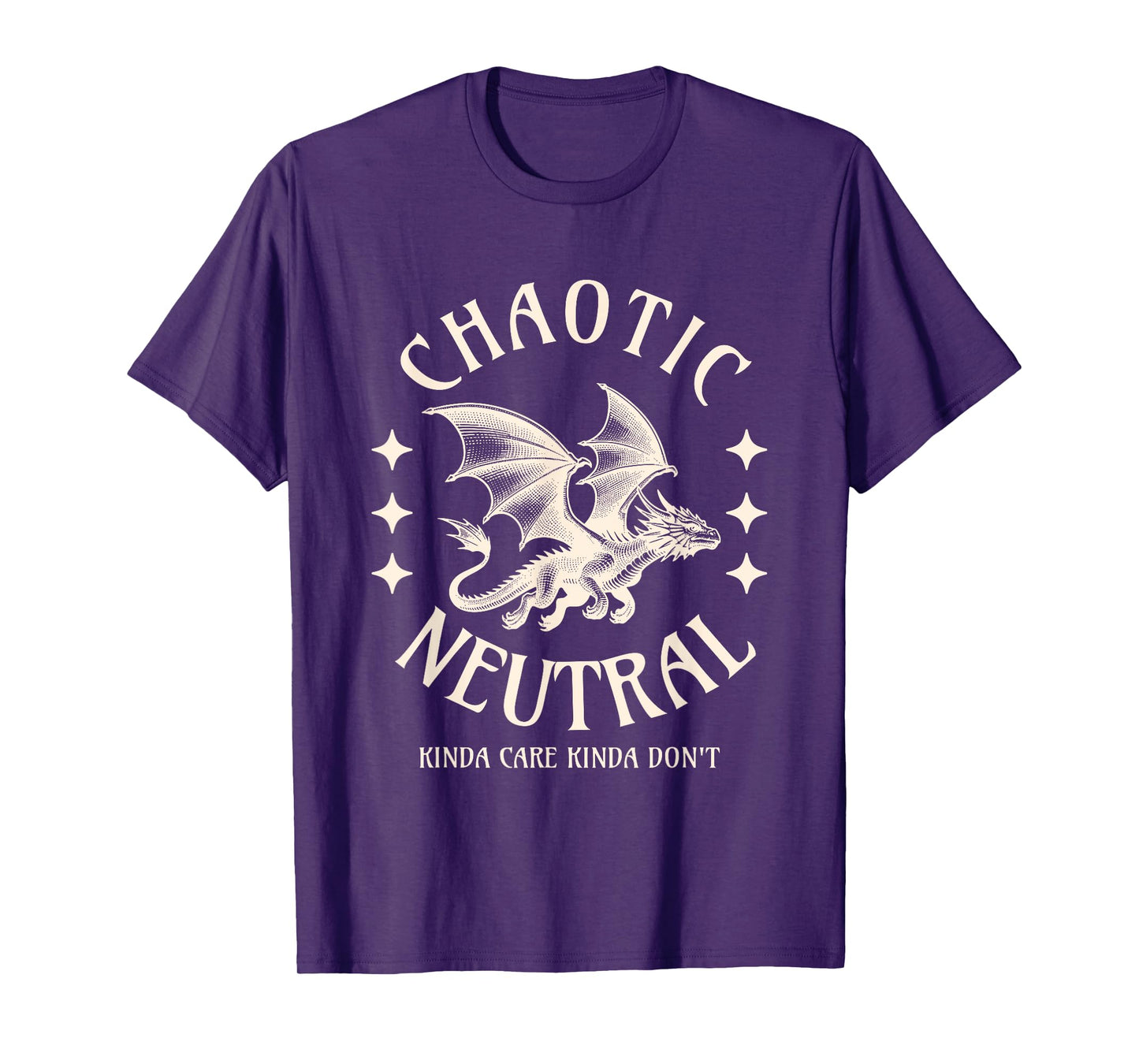 Chaotic Neutral Alignment Funny Roleplaying Character T-Shirt