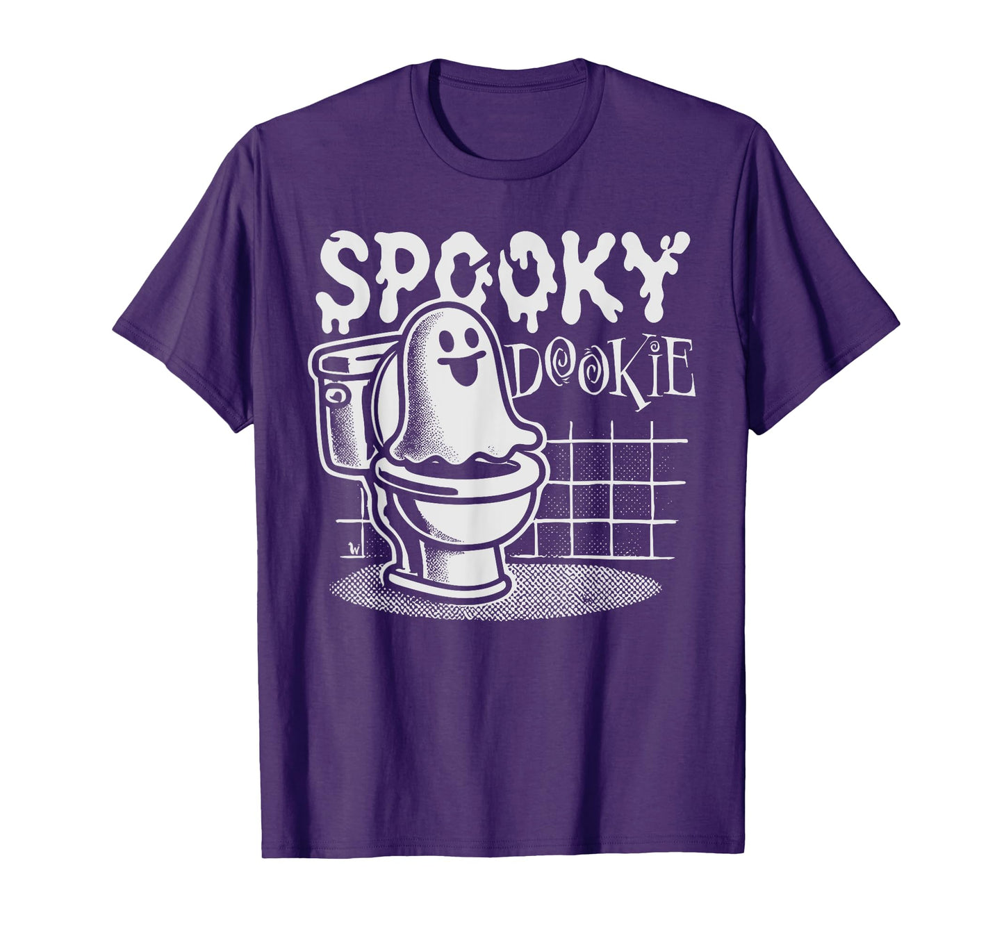 Spooky Dookie Halloween Funny For Men Women T-Shirt