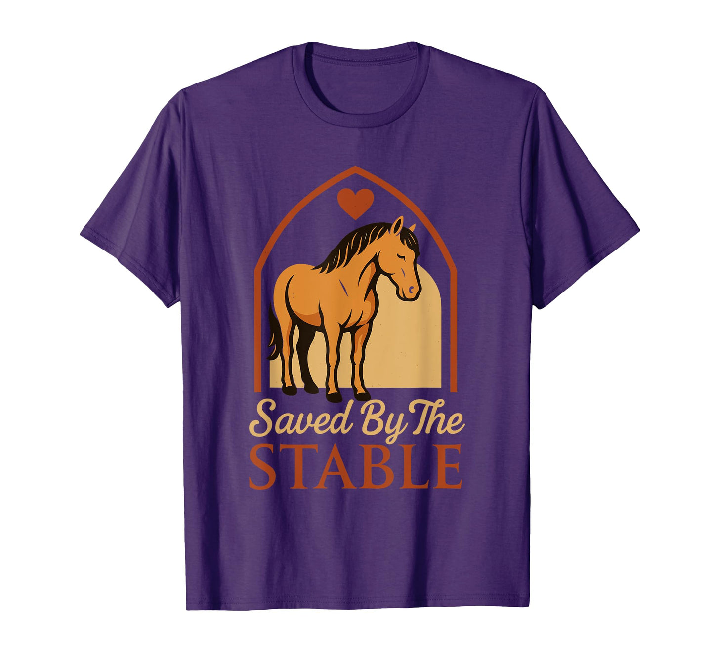 Horse Rescue Animal Sanctuary Equestrian Adoption Pride T-Shirt