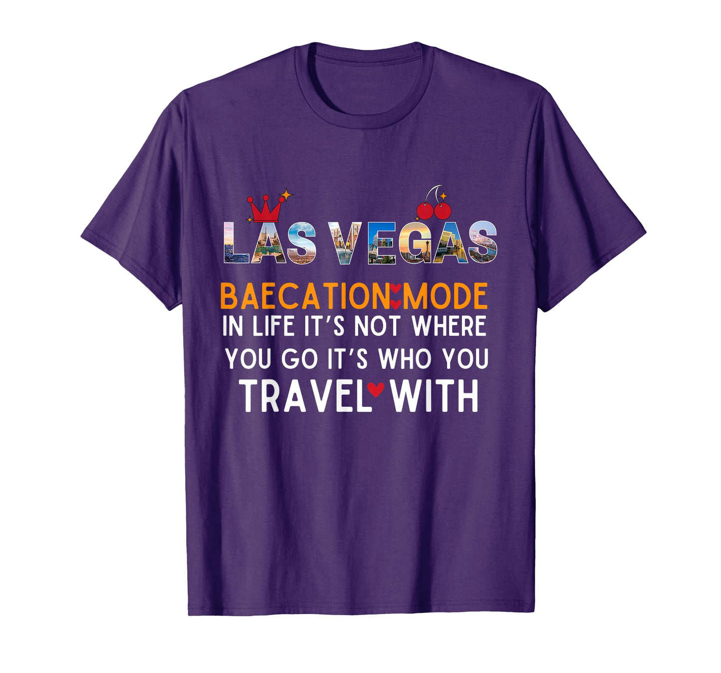Las Vegas Baecation Mode Couples 2025 Matching Honeymoon T-Shirt
