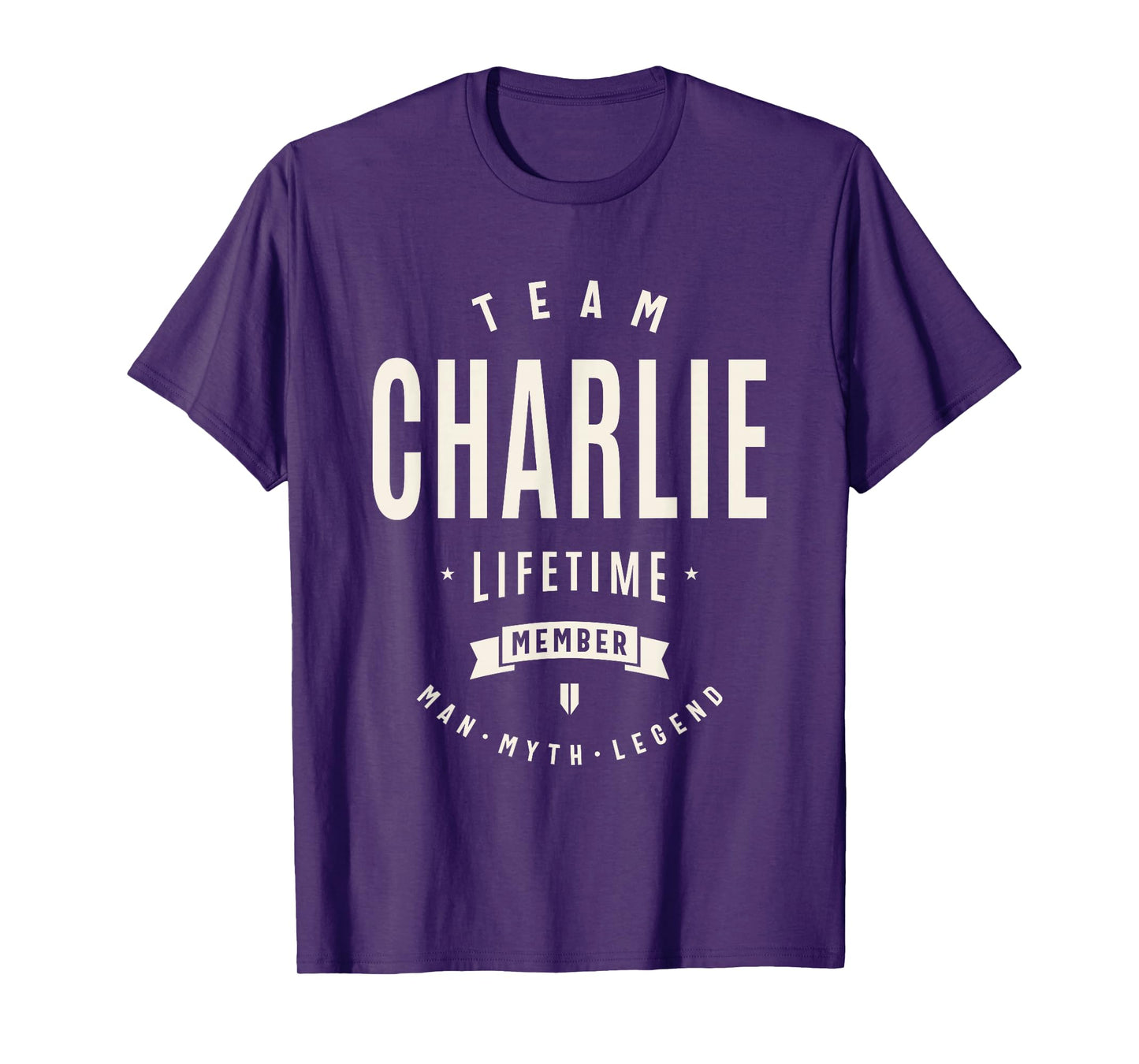 Team Charlie Lifetime Member Funny Name Charlie T-Shirt