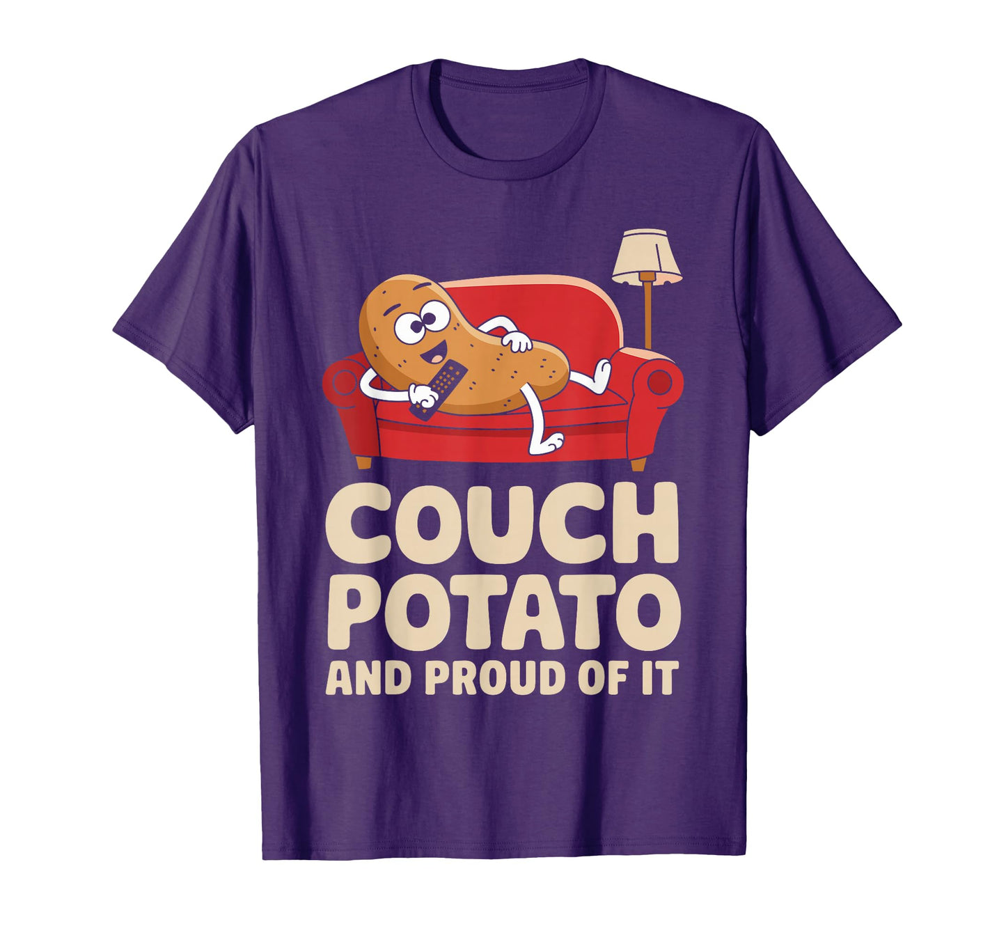 Couch Potato And Proud Of It Shirt Funny Lifestyle T-Shirt
