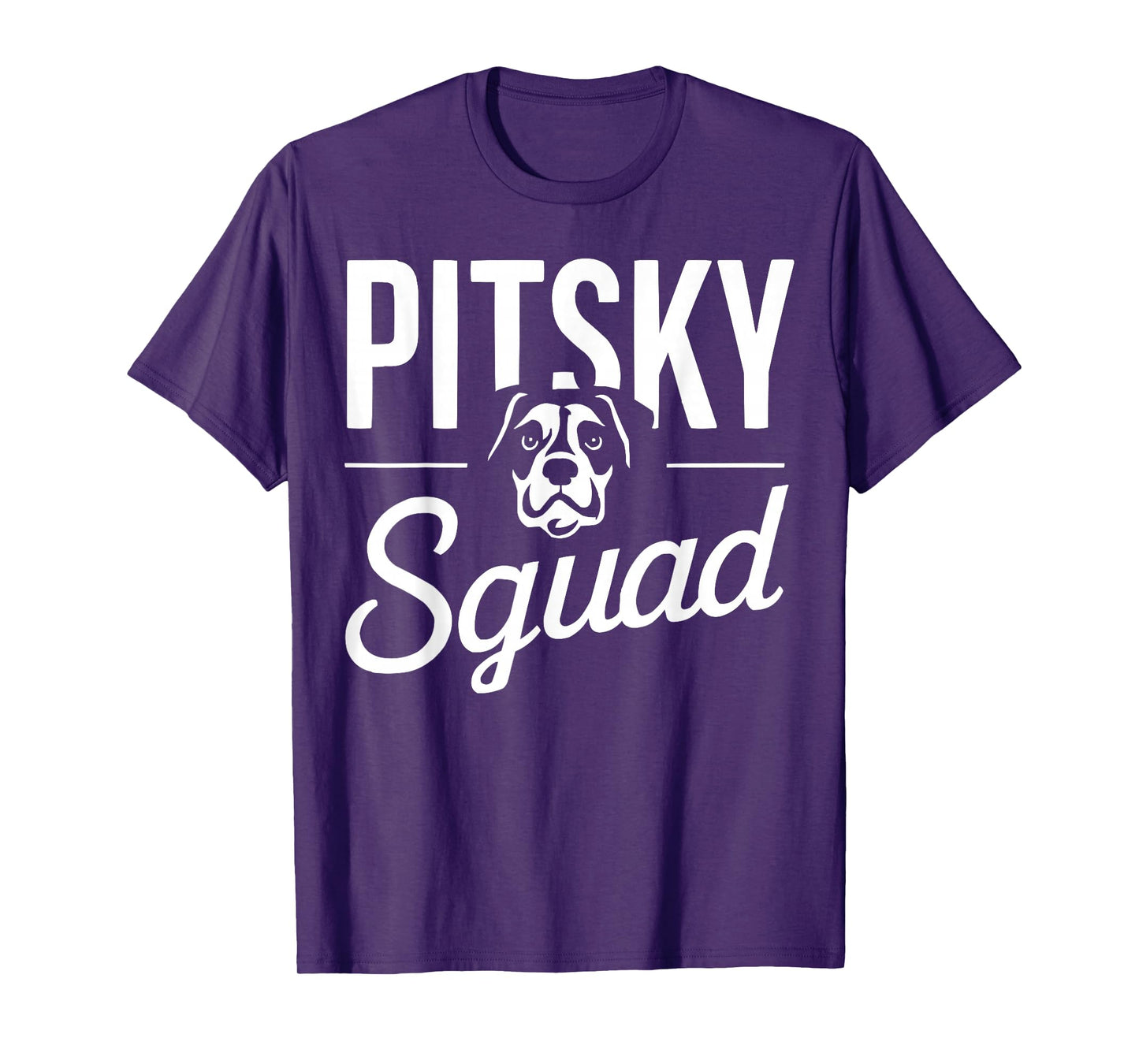 Pitsky Owner Dog Lover Puppy Pit Bull Siberian Husky T-Shirt