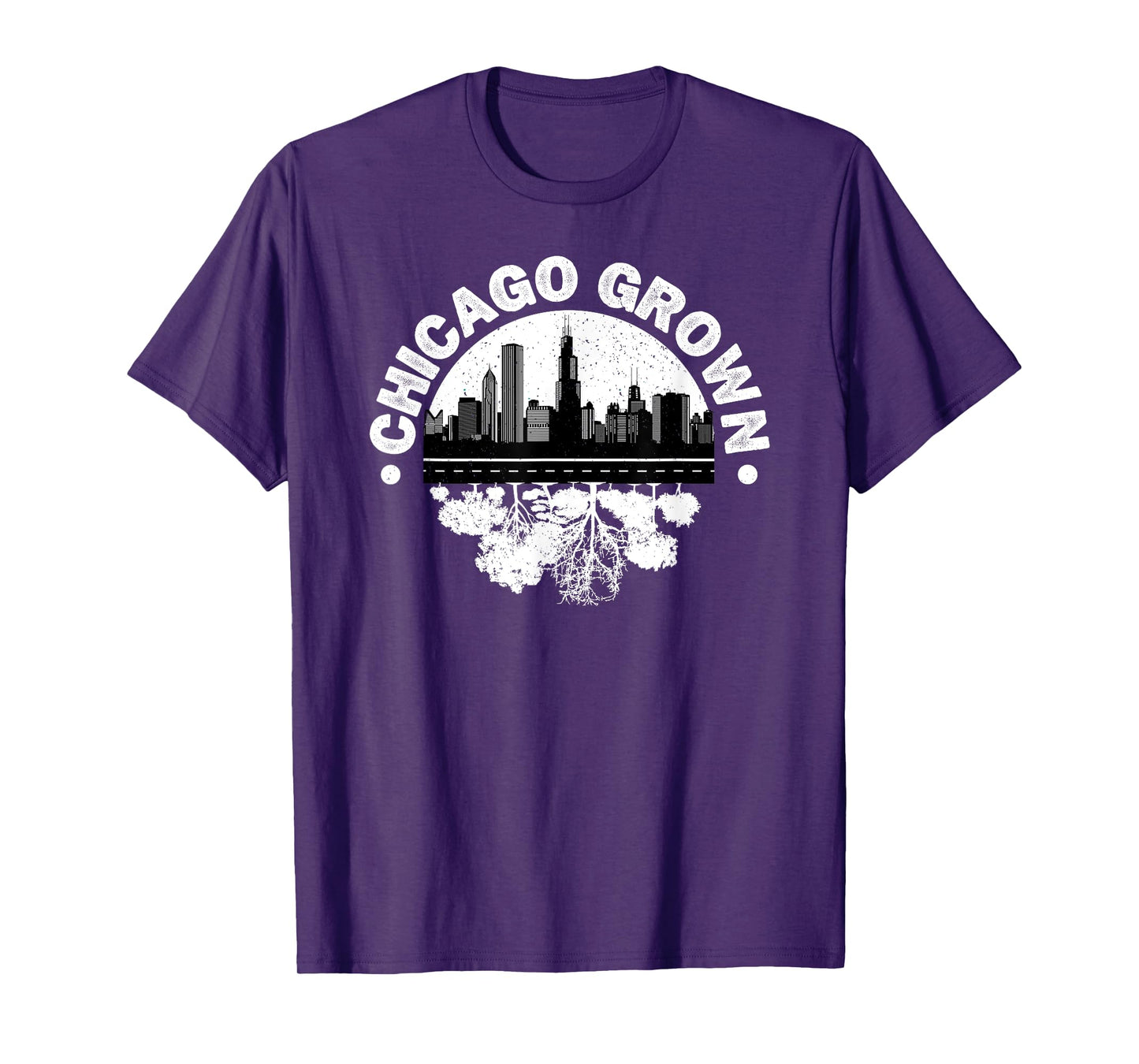 Chicago Grown Skyline Roots T-Shirt
