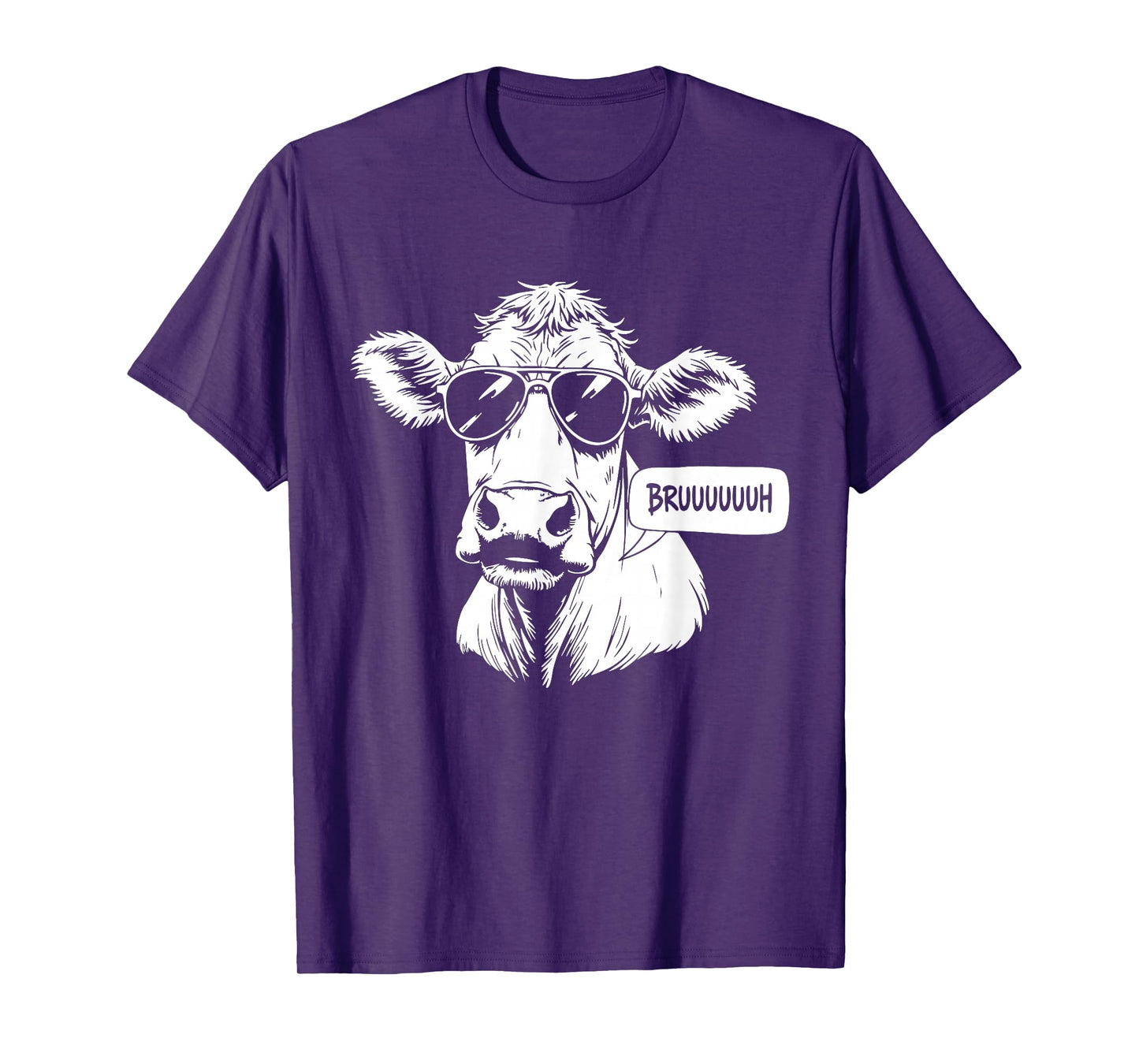BRUH cow Funny cow Lover BRUUUH Meme Saying Slang T-Shirt