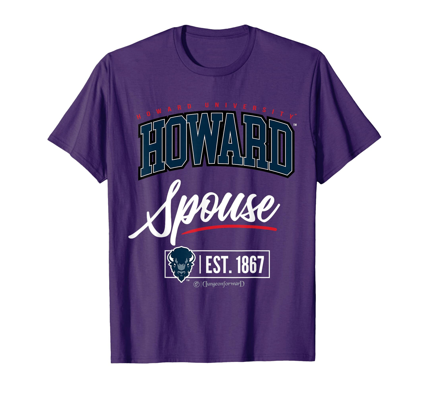 Howard University - HU HBCU Spouse T-Shirt