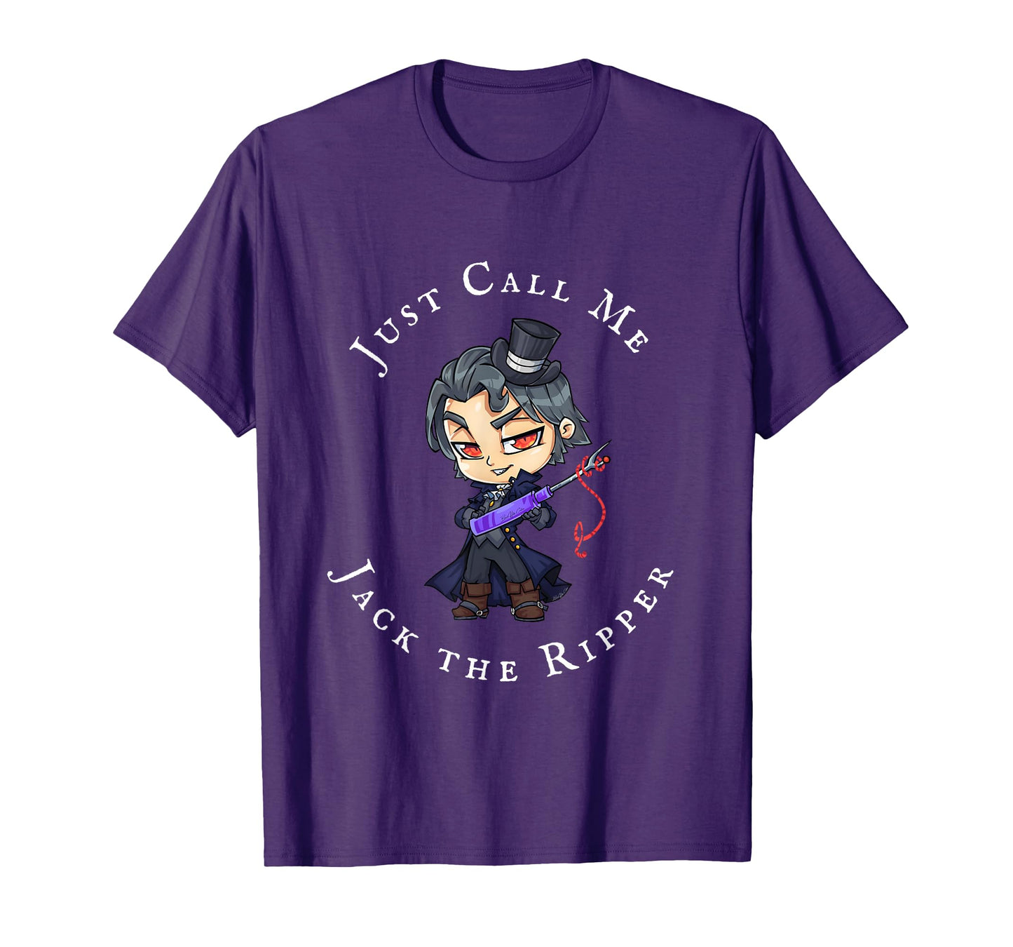 Just Call Me Jack The Ripper Sewing Pun Design T-Shirt