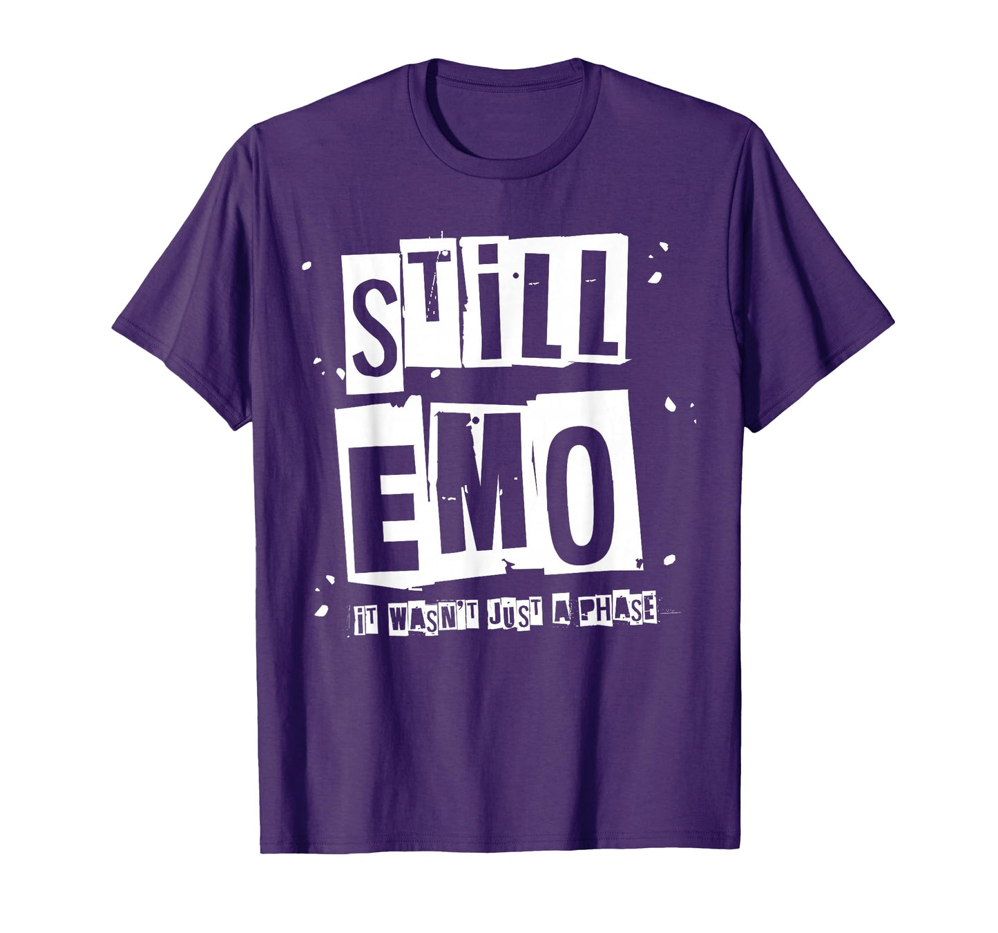 Still Emo It Wasn't Just A Phase Funny Emo Phase Punk T-Shirt