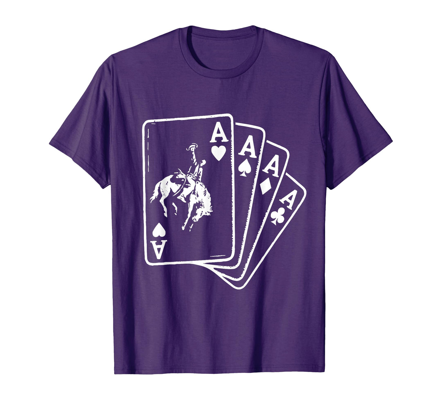 Cowboy Ace Card Western Rodeo Poker T-Shirt