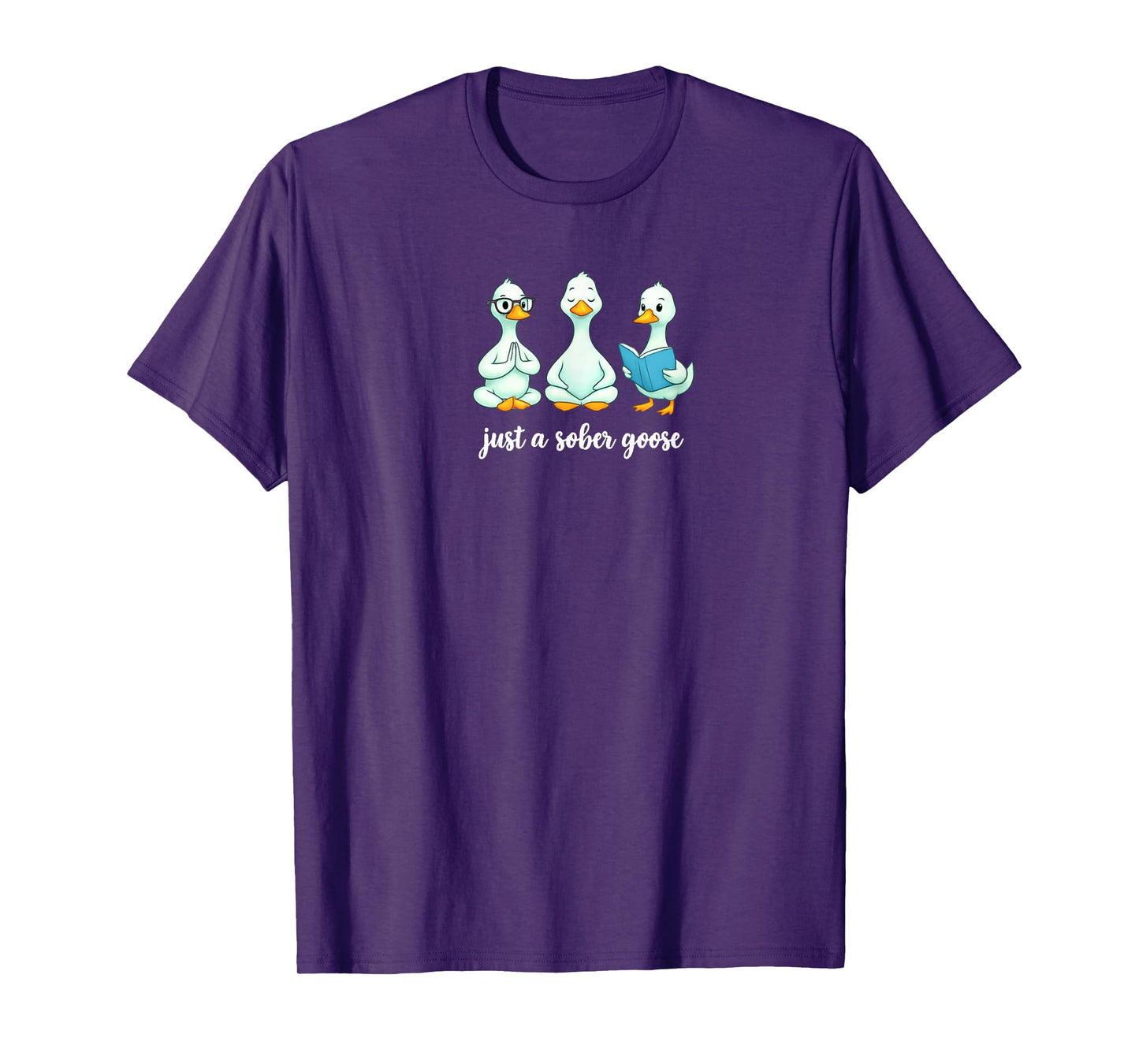 Sober Goose, Adult Humor, Humorous Sobriety Gifts, Recover T-Shirt