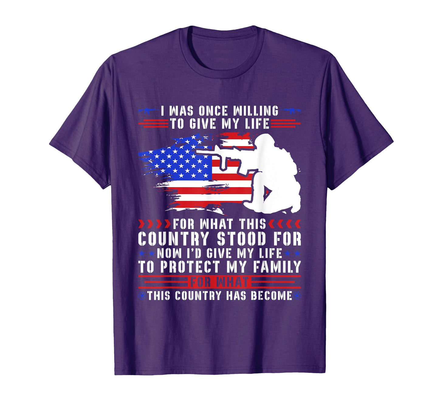 I Was Once Willing To Give My Life For What This Country T-Shirt