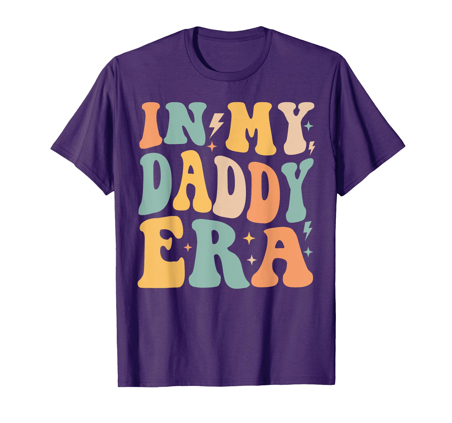 Retro Groovy In My Daddy Era Father's Day T-Shirt
