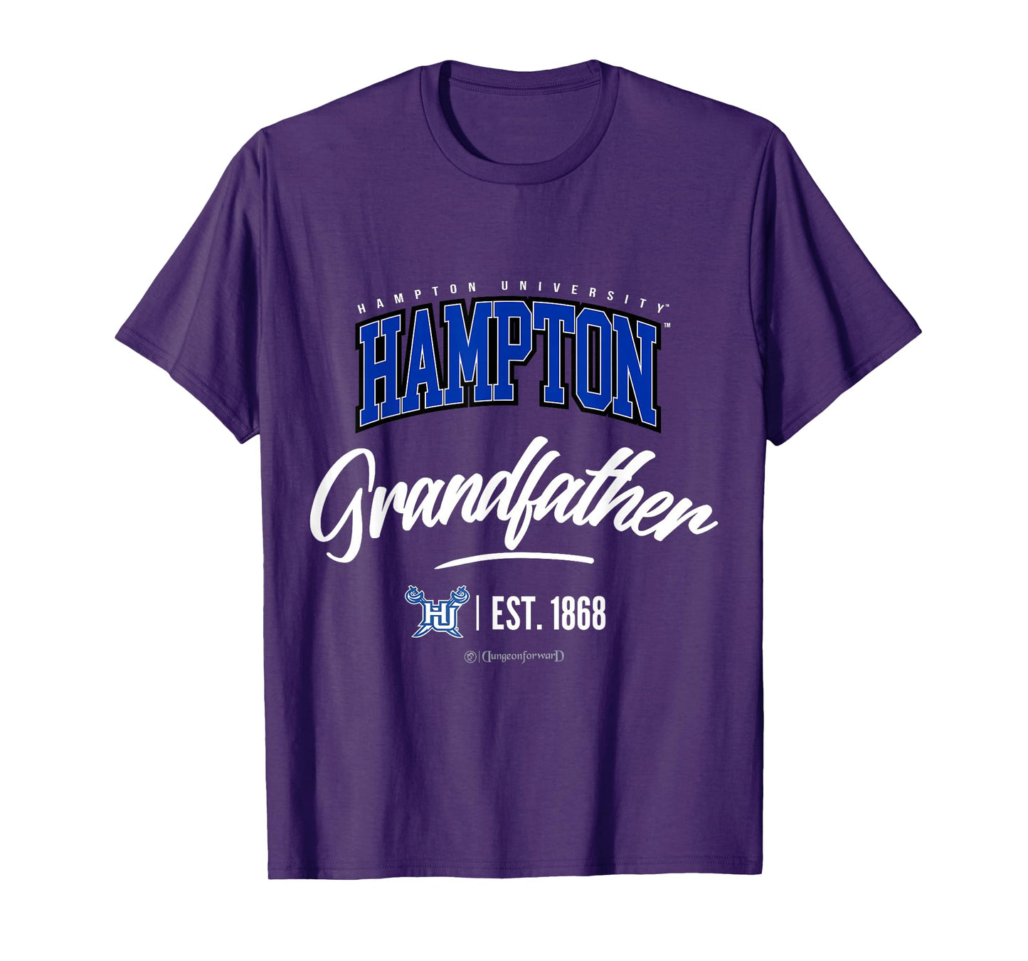 Hampton University - HU HBCU Grandfather T-Shirt