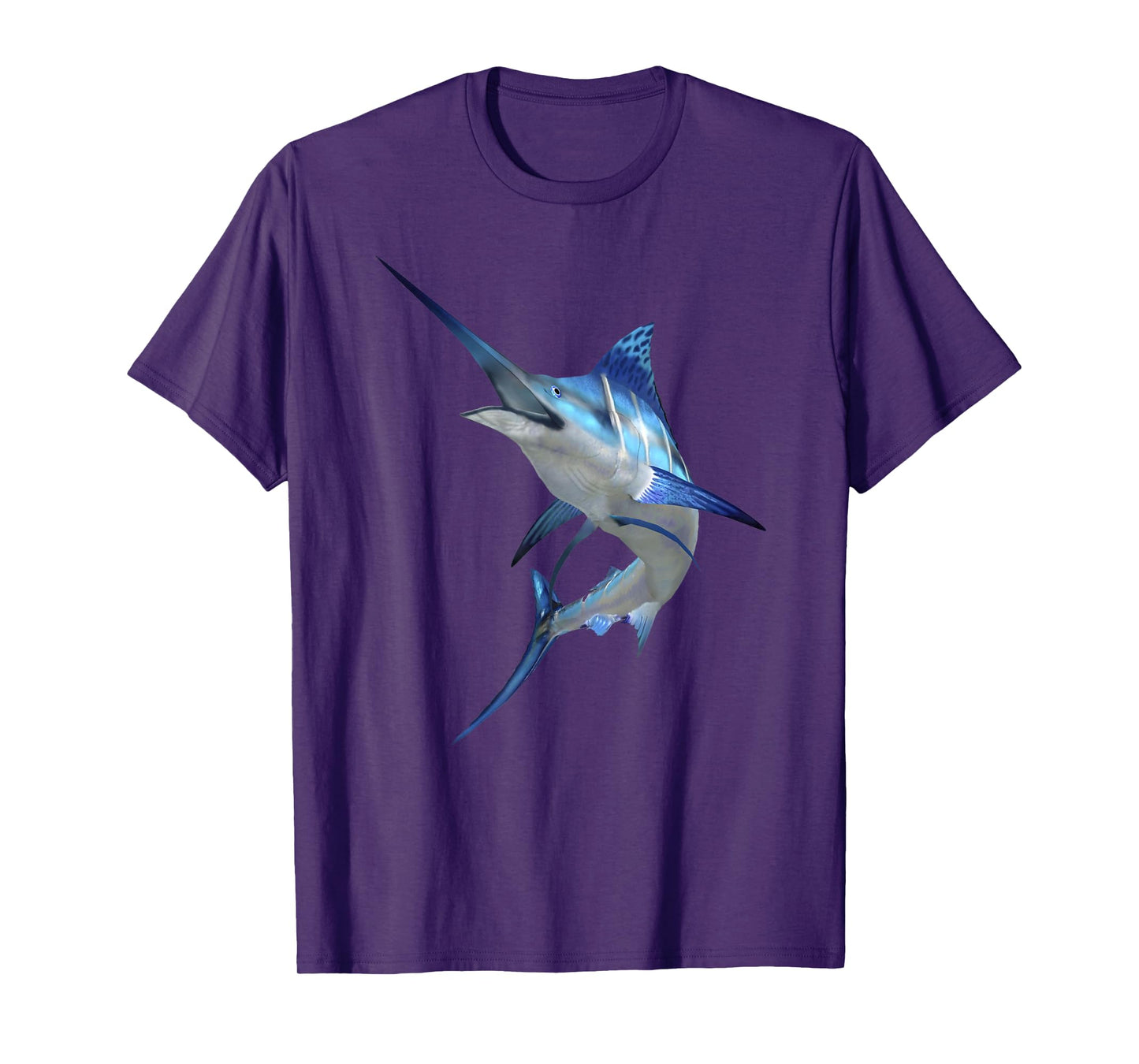 Beautiful Marlin Fish Nautical Fishing Marine Wildlife T-Shirt