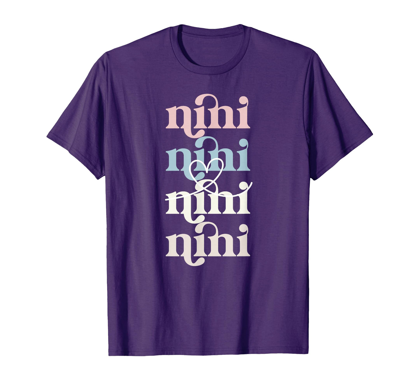 Nini Grandma Proud Nini Grandmother T-Shirt