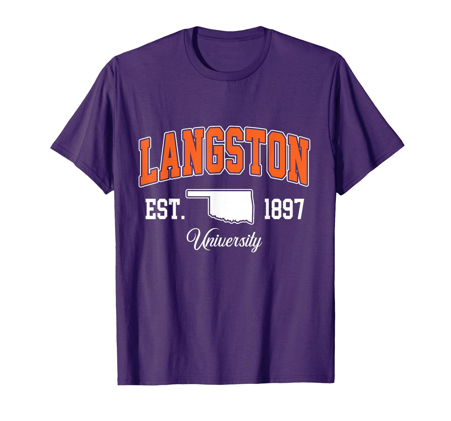 Langston Vintage Arch Athletic Sports Tee for Men Women T-Shirt
