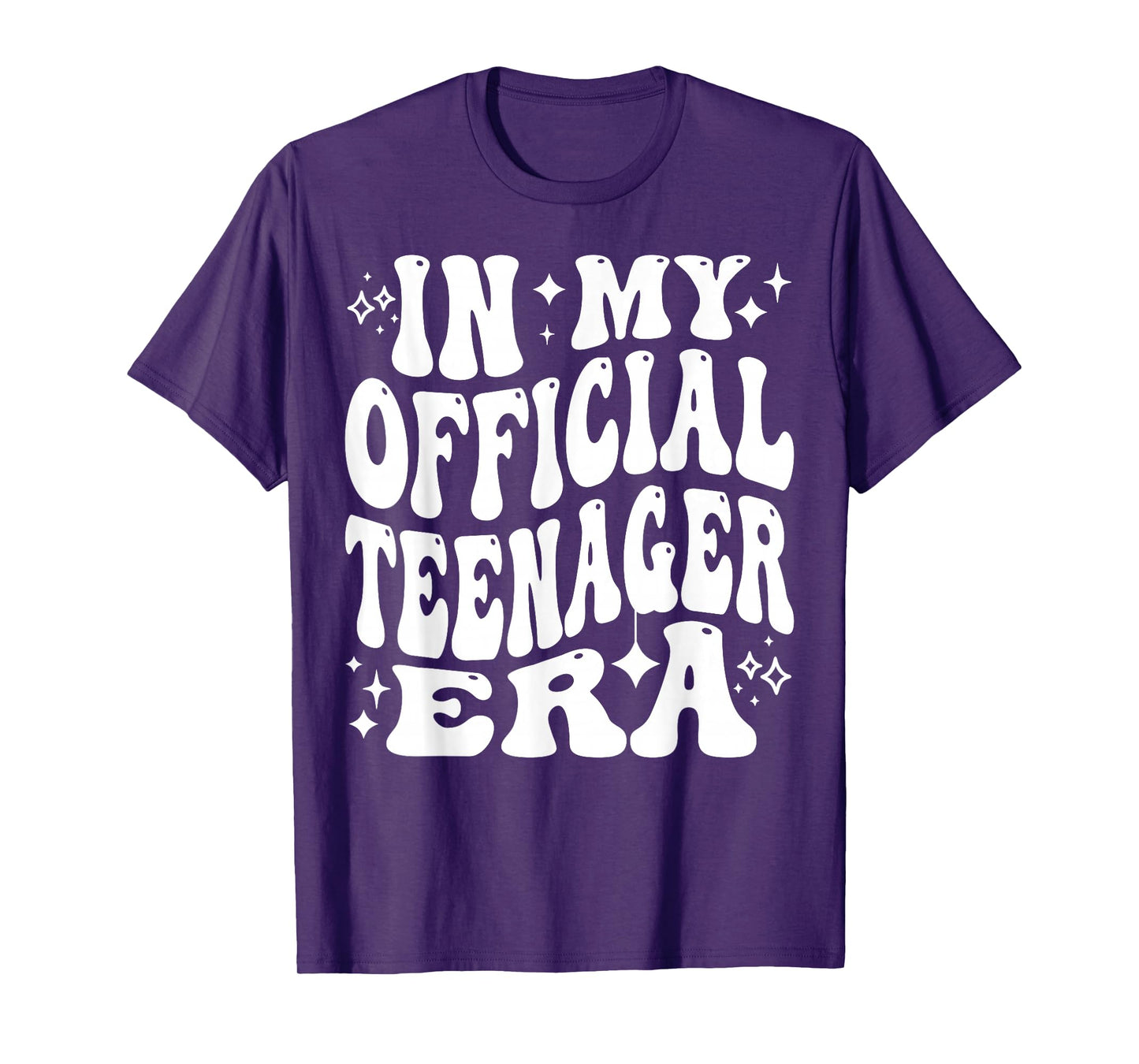 In My Official Teenager Era Funny 13th Birthday Life T-Shirt