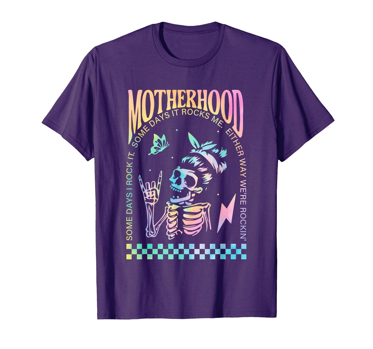 Rockin' Motherhood Tie Dye T-Shirt