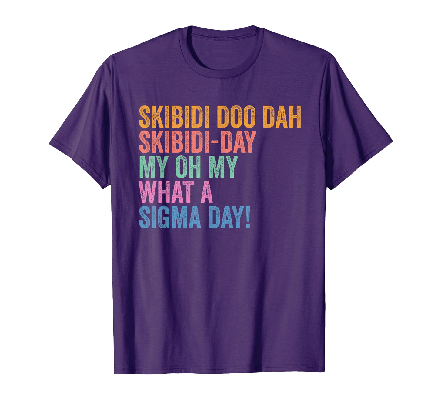 Skibidi Sigma Day Funny Gen Z Back To School T-Shirt