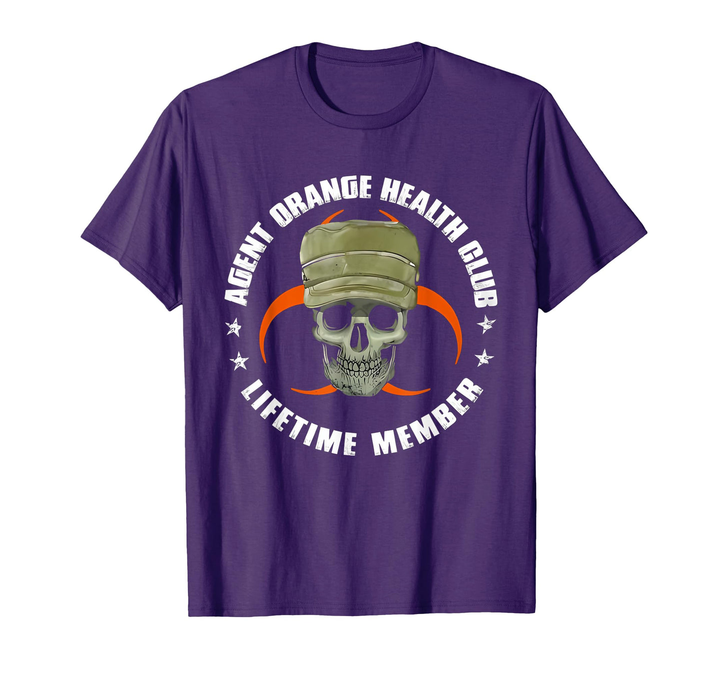Orange Agent Health Club Lifetime Member Vietnam Veterans T-Shirt