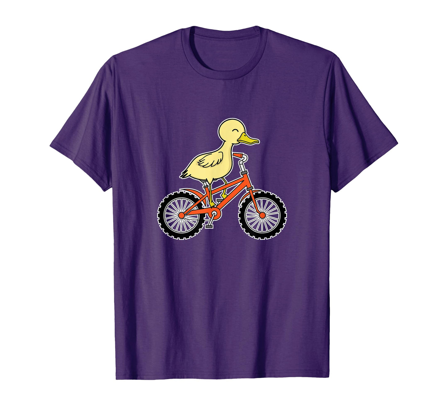 Duck with Bicycle T-Shirt